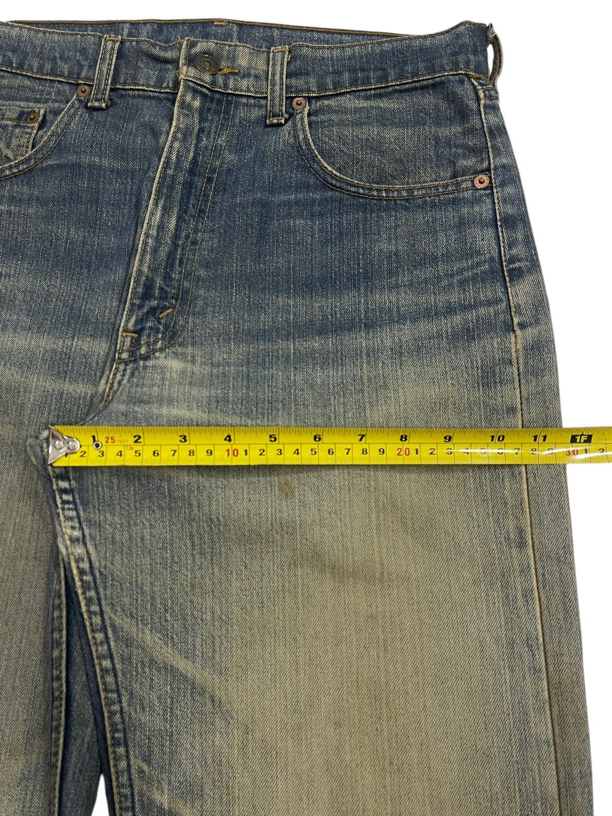 Levi's Vintage 90s Levis 512 Mud Wash Distress Style Loose Jeans Size US 31 - 14 Thumbnail