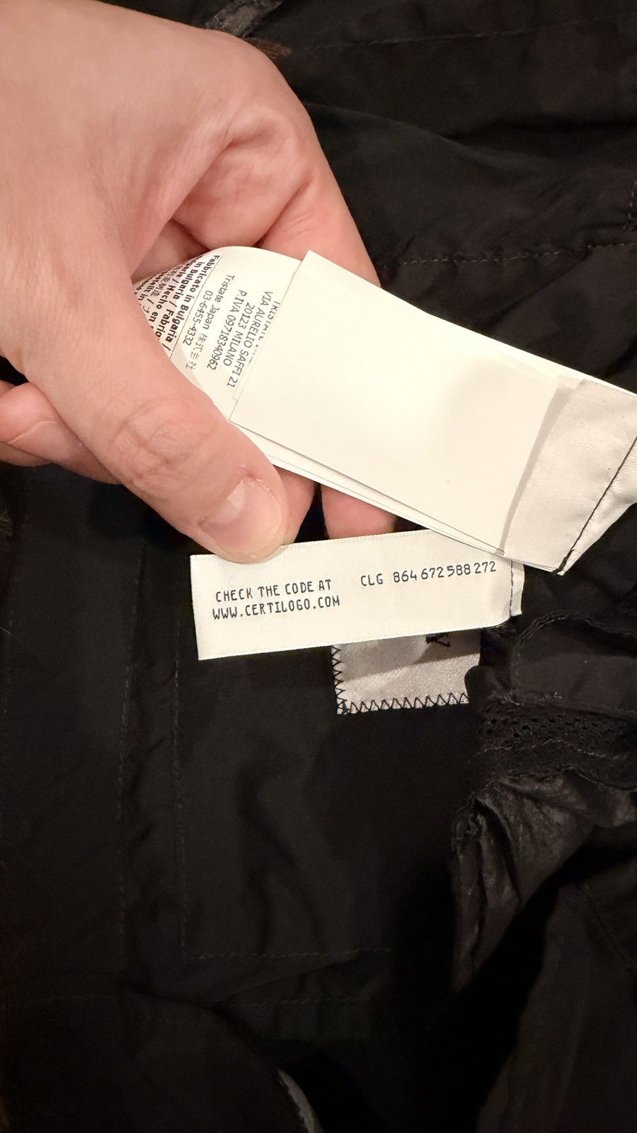 C.P. Company C.P. Company Black Nycra-R Blazer Size XS Size US XS / EU 42 / 0 - 21 Thumbnail
