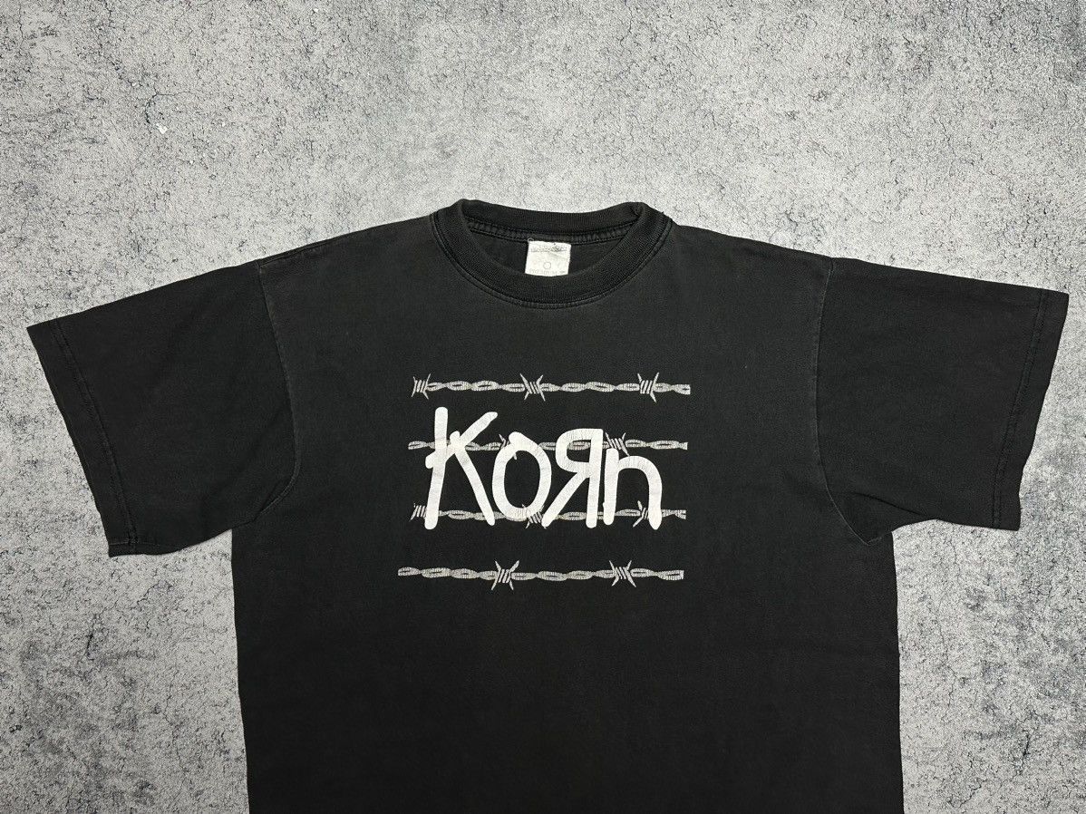 Band Tees Vintage 90s Korn Sun Faded Nu Metal Band Tee Size US L / EU 52-54 / 3 - 2 Thumbnail