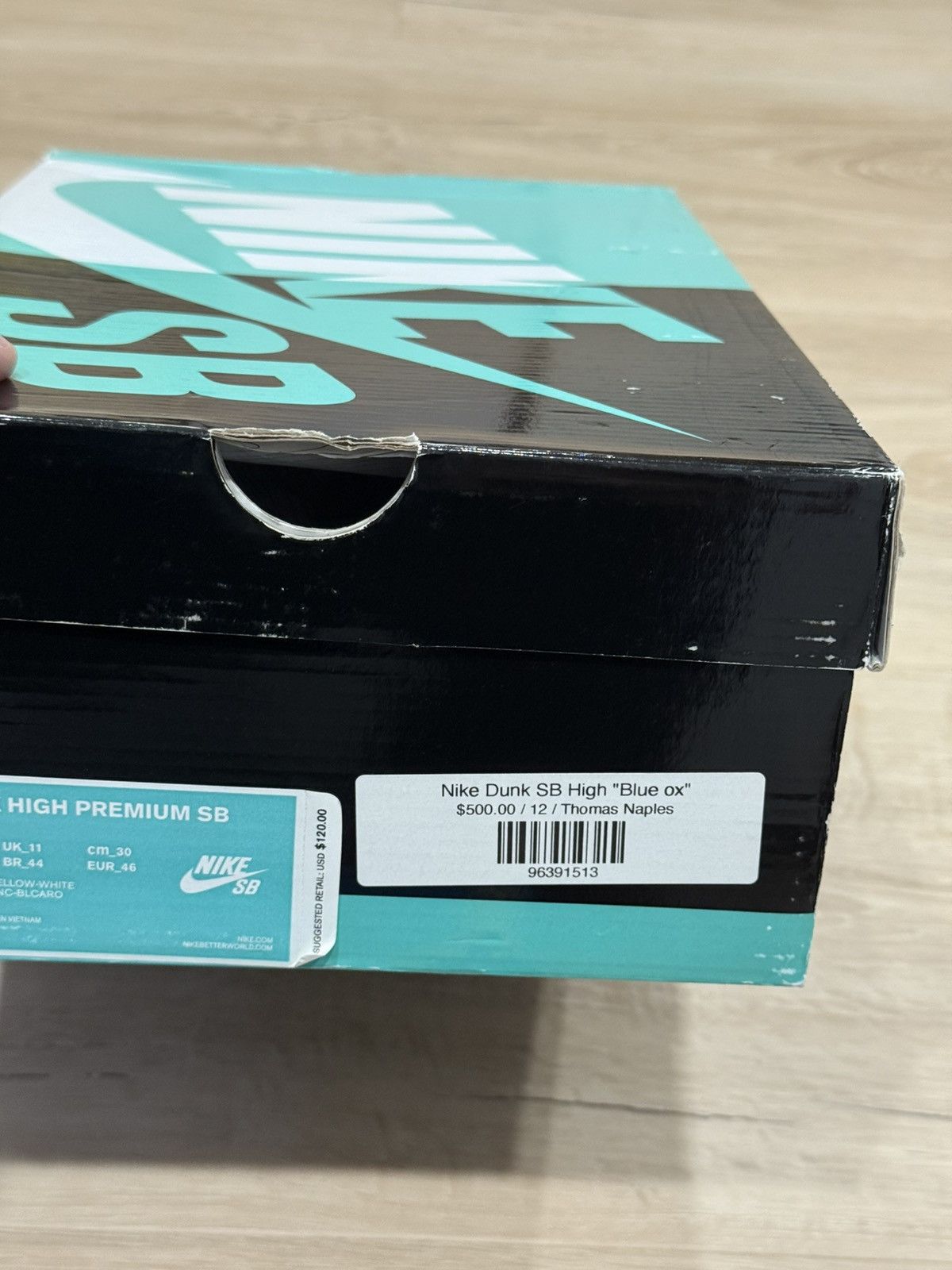 Nike Nike SB Dunk High Familia Blue Ox Sneakers Size US 12 / EU 45 - 21 Thumbnail