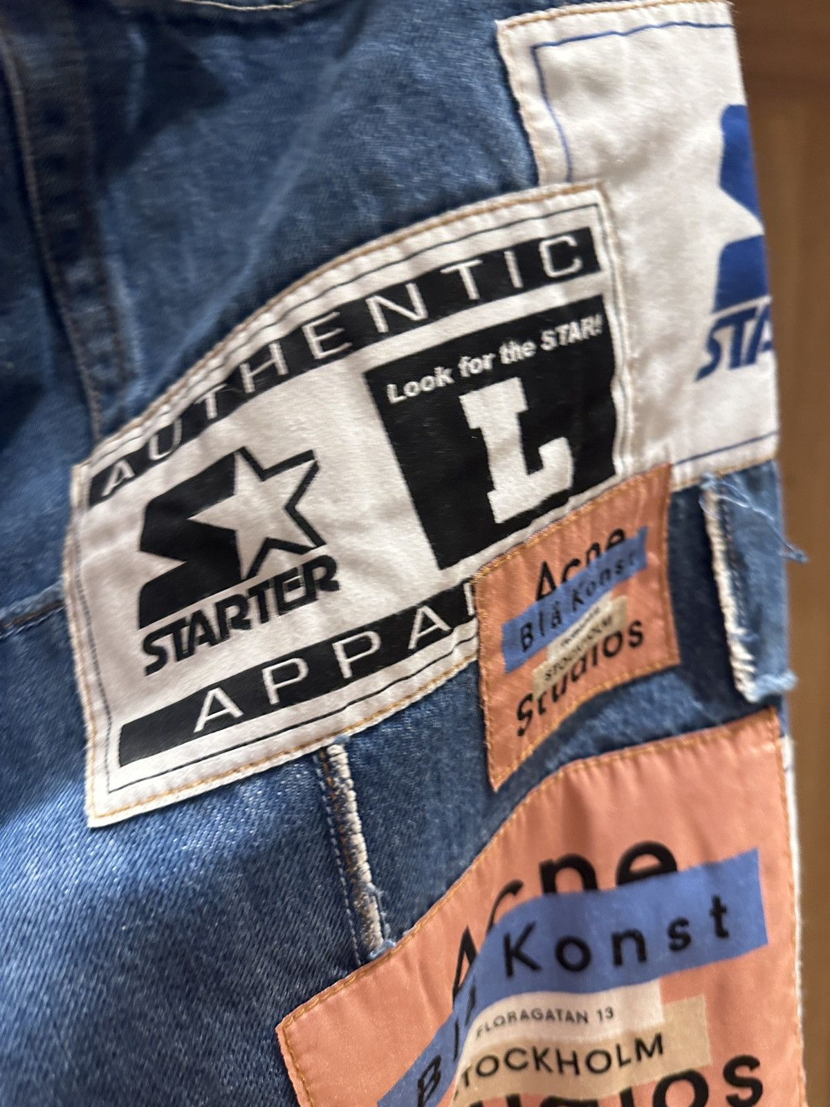 Acne Studios × Starter Acne Studios x Starter Denim Jeans Size US 34 / EU 50 - 3 Thumbnail