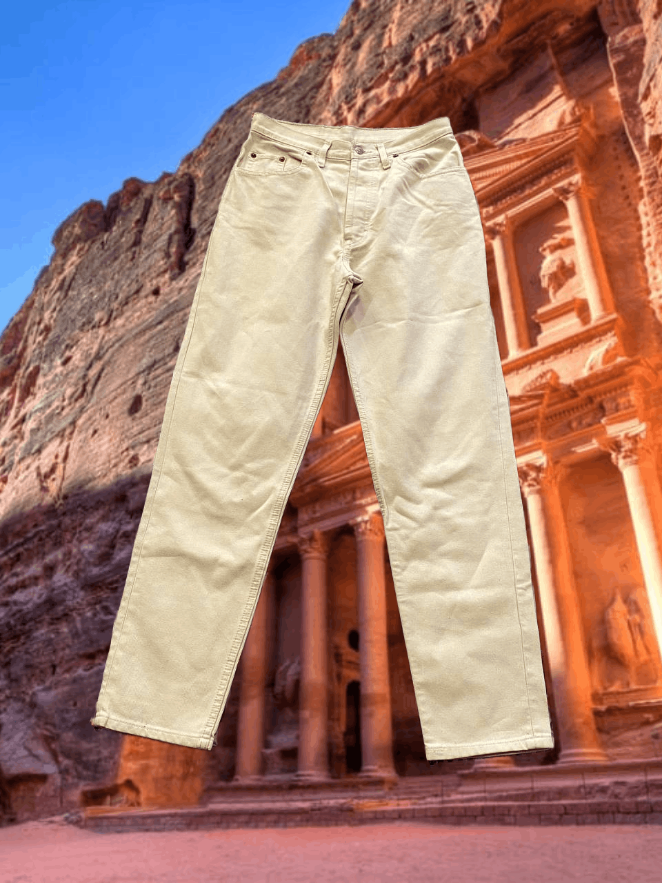 Levi's Vintage Levi's 501 jeans crazy Y2K W32 streetwear Size US 32 / EU 48 - 1 Thumbnail