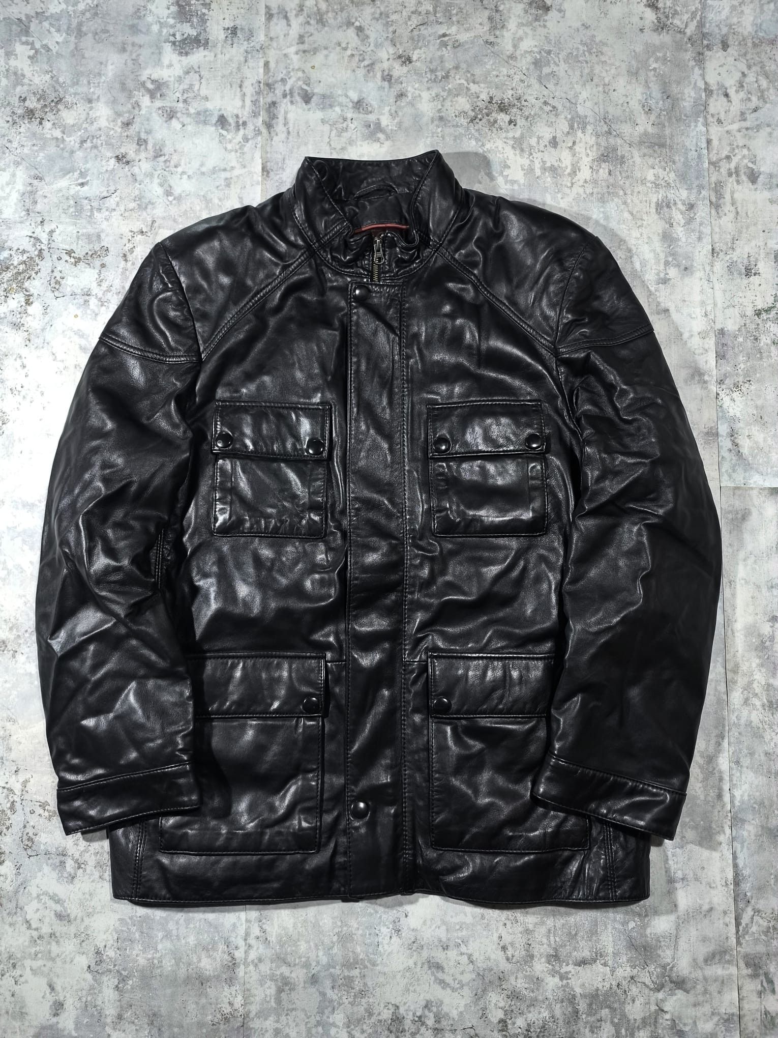 Other Vintage Emildo Tucci Luxury Leather Jacket Coat Size US XL / EU 56 / 4 - 1 Thumbnail