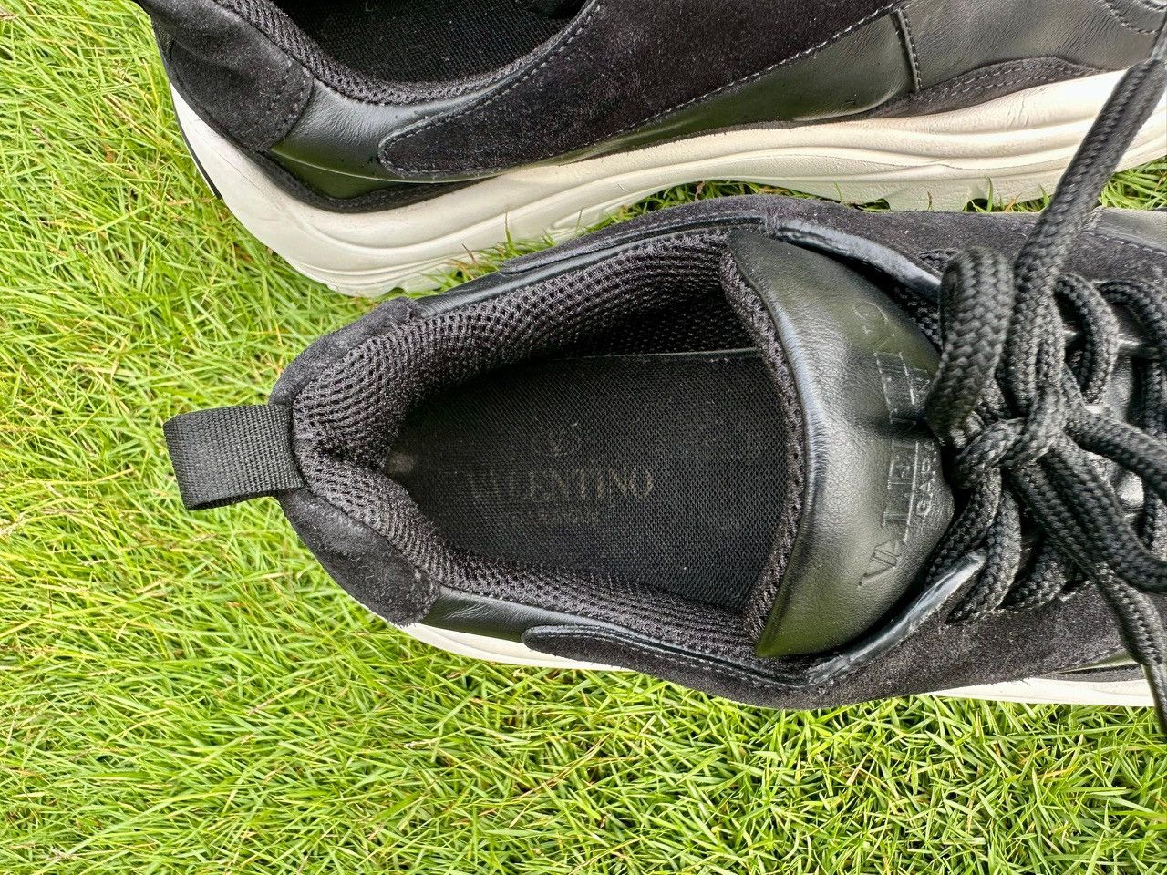 Valentino Authentic Valentino Garavani Gumboy Calfskin Sneakers Size US 8.5 / EU 41-42 - 10 Thumbnail