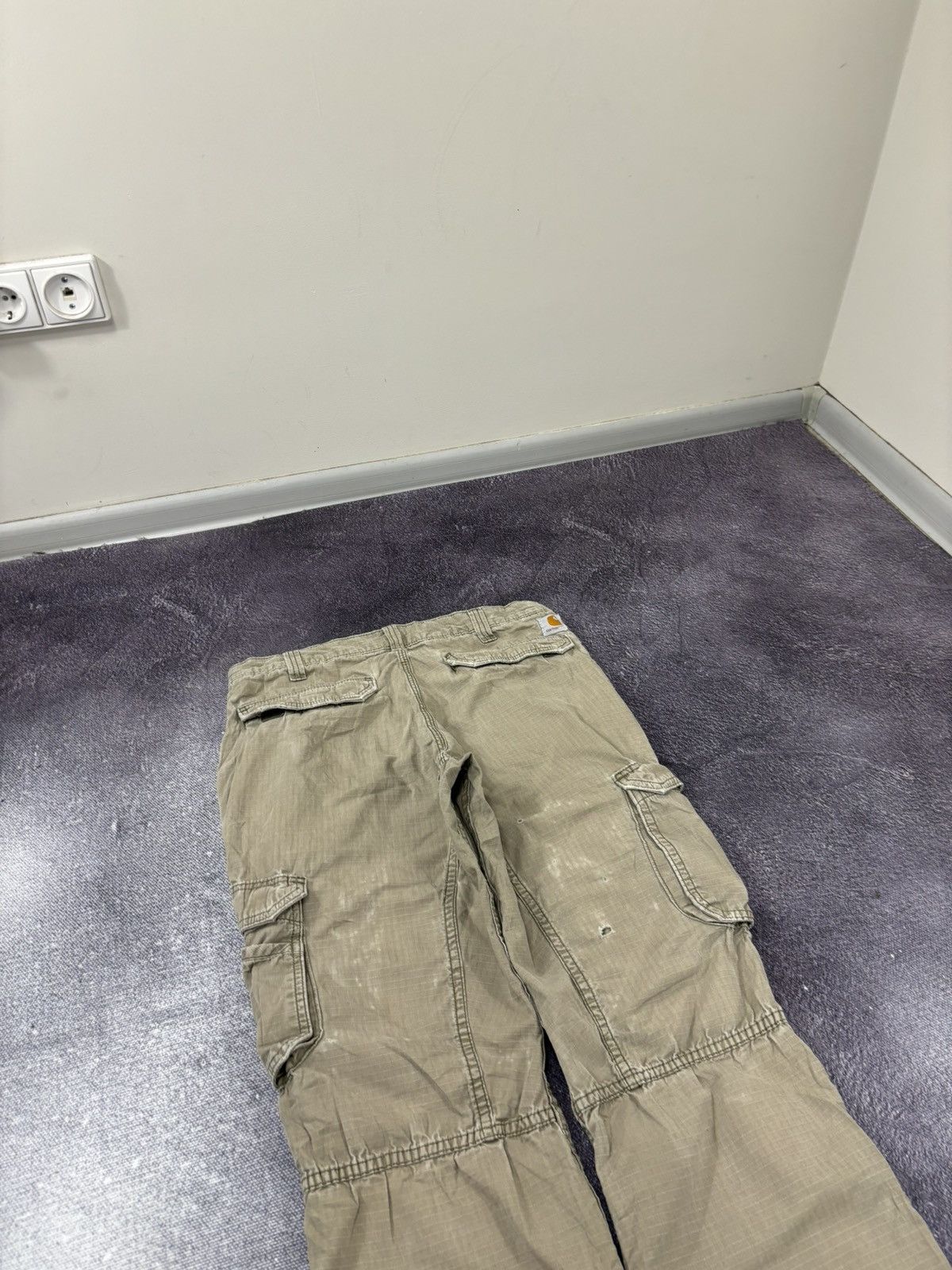 Carhartt Vintage Carhartt Y2K Relaxed Fit Utility Hype Cargo Pants Size US 33 - 5 Thumbnail
