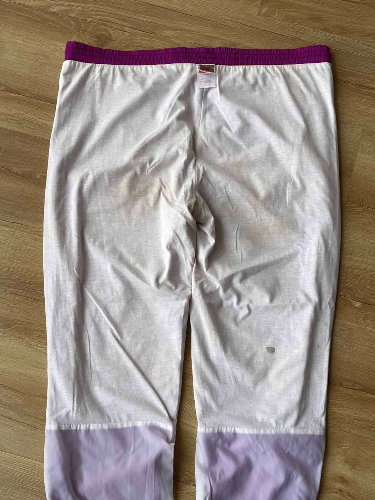 Nike 80s Vintage Nike Swoosh Baggy Track Pants Size L Size US 40 / EU 56 - 23 Thumbnail