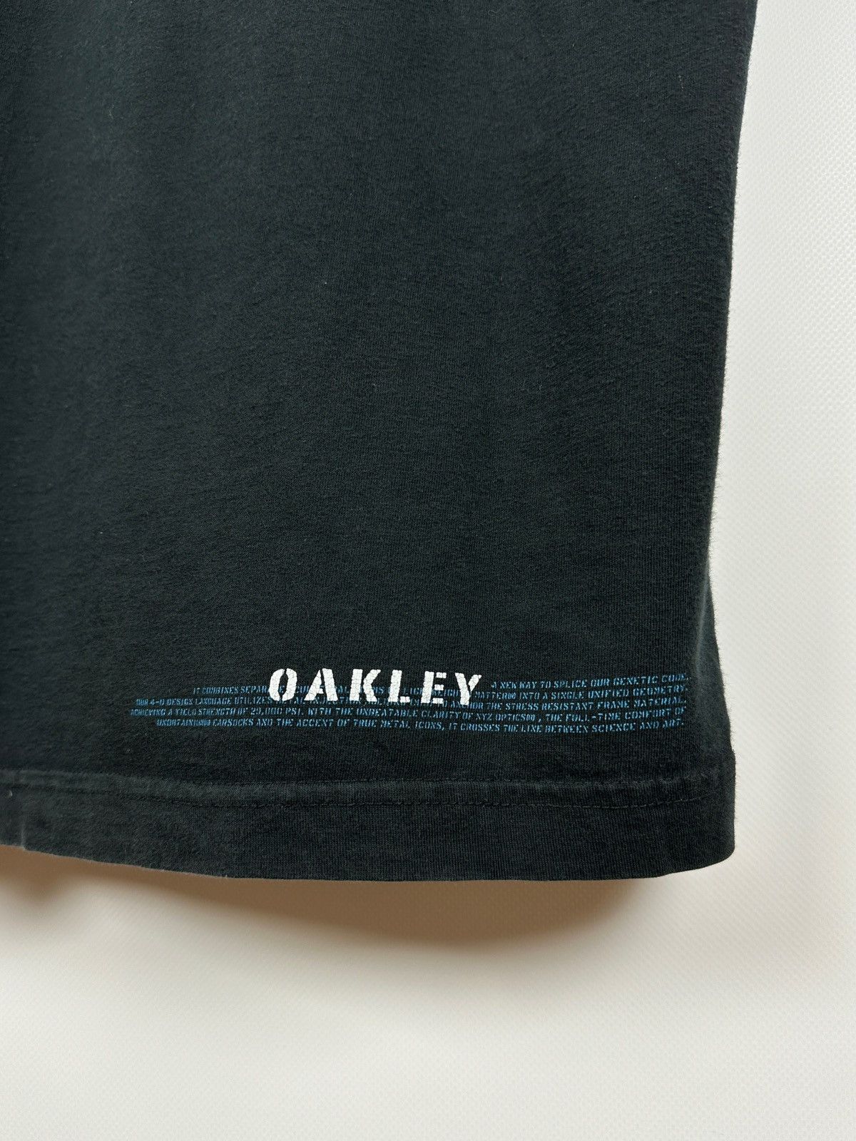 Oakley Vintage Oakley Big Logo Black T-Shirt Size US L / EU 52-54 / 3 - 13 Thumbnail