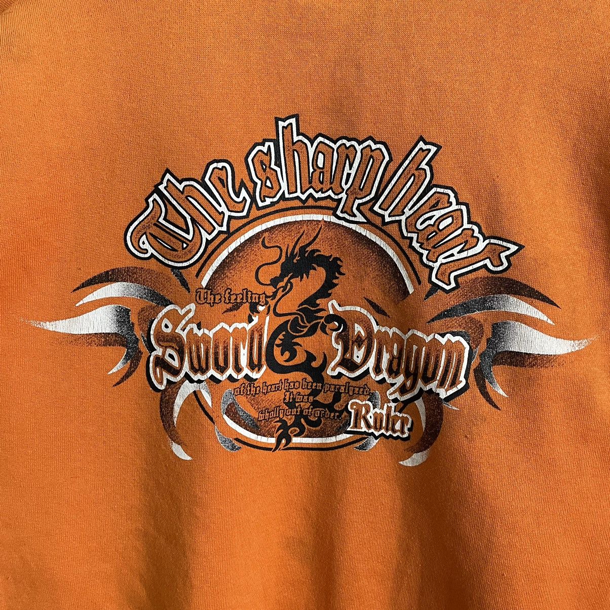 Tribal Streetwear × Vintage Vintage Y2K Staffa Sword Dragon Tribal street Sweatshirt Size US L / EU 52-54 / 3 - 4 Thumbnail