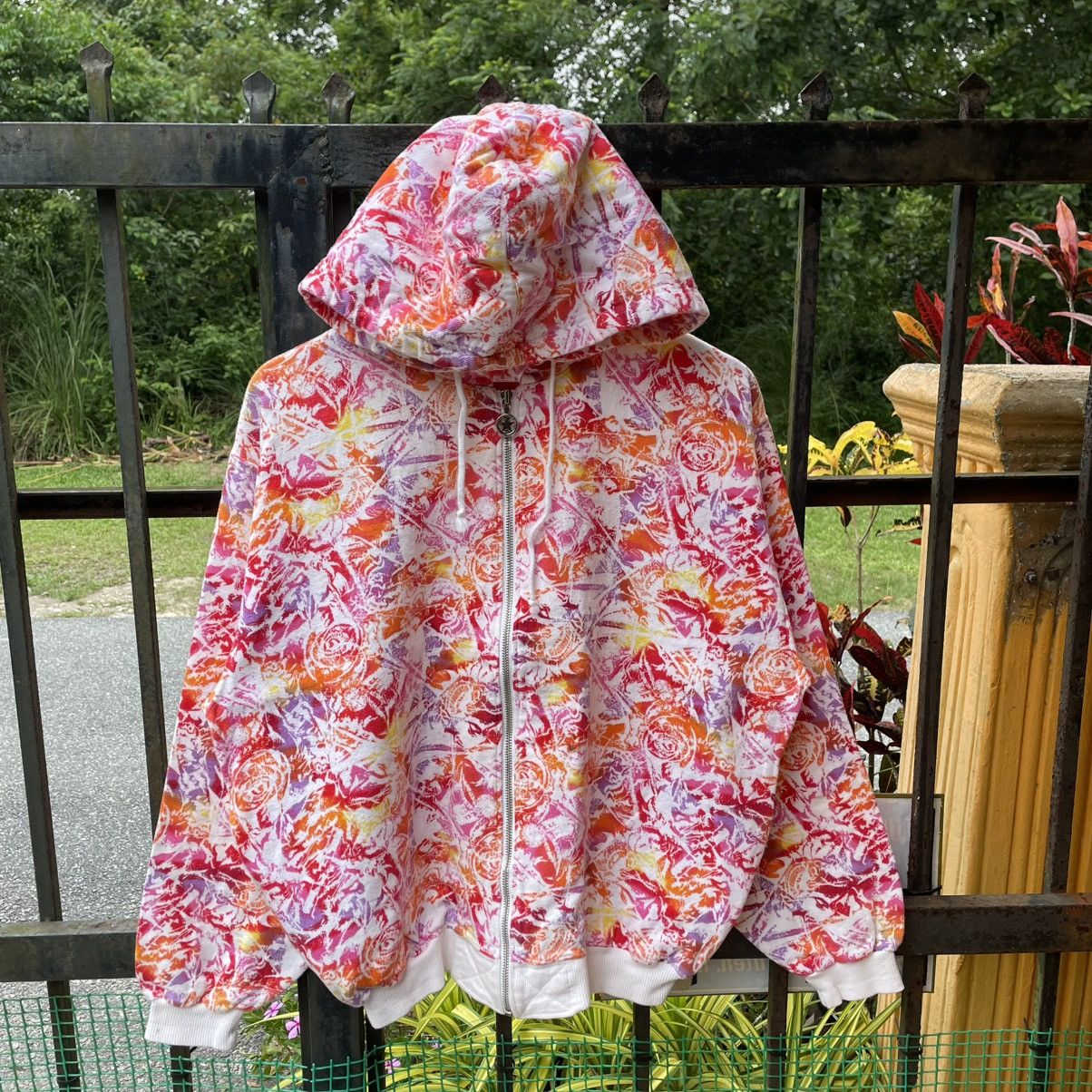 O'Neill 🔥Vintage 90s Oneill Multicolour Full Zipper Sweater Hoodie Size US M / EU 48-50 / 2 - 1 Thumbnail