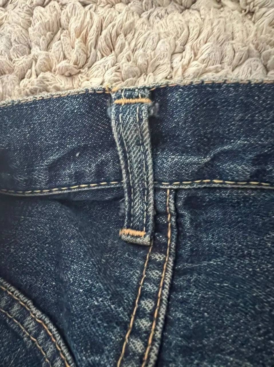 Levi's Levis BigE Hidden Rivet Leather Patch Circa 1952 Size US 33 - 5 Thumbnail