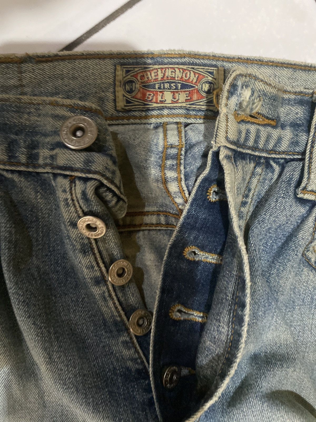 Chevignon Chevignon Jeans First Blue Vintage 1990 Slim Fit | Grailed