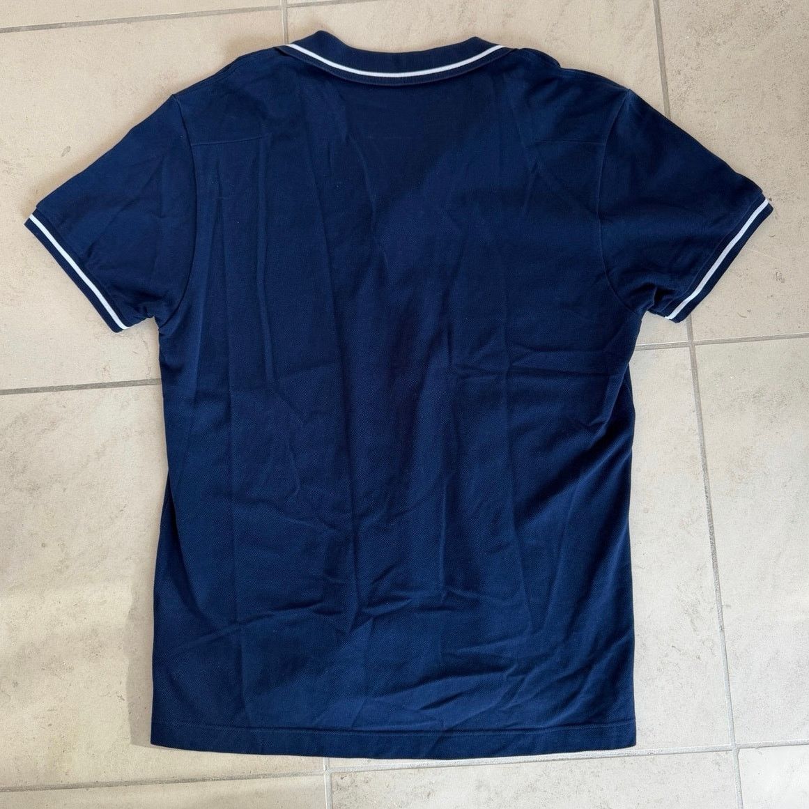 Dior Dior Men Navy Blue Short Sleeve Polo Shirt Bee Logo XXL Size US XXL / EU 58 / 5 - 8 Thumbnail