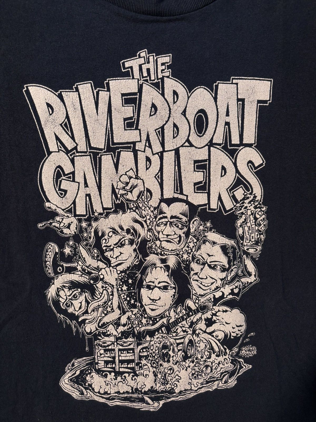 Band Tees Vtg The Riverboat Gamblers 90’s Pop Art Punk Rock Band Tour Size US M / EU 48-50 / 2 - 2 Thumbnail