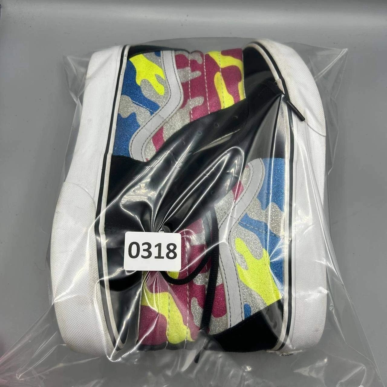 Vans Vans Sk8-Hi High Top Sneakers 8 Glitter Skateboard 721356 Size US 8 / EU 41 - 11 Thumbnail