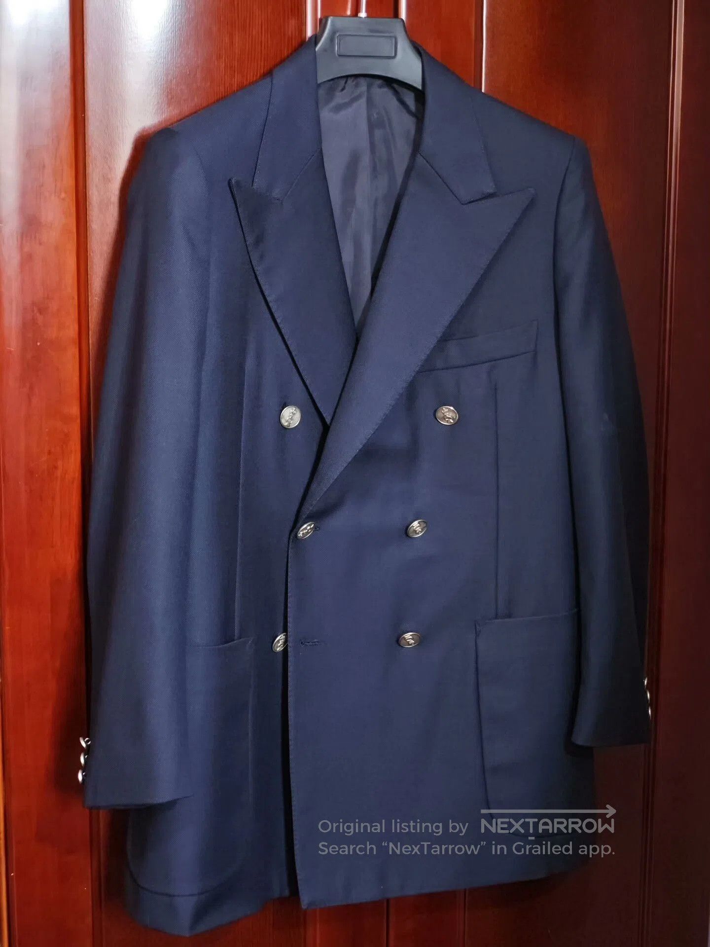 Lanvin Lanvin Double-Breasted Wool Blazer. Size US M / EU 48-50 / 2 - 1 Thumbnail