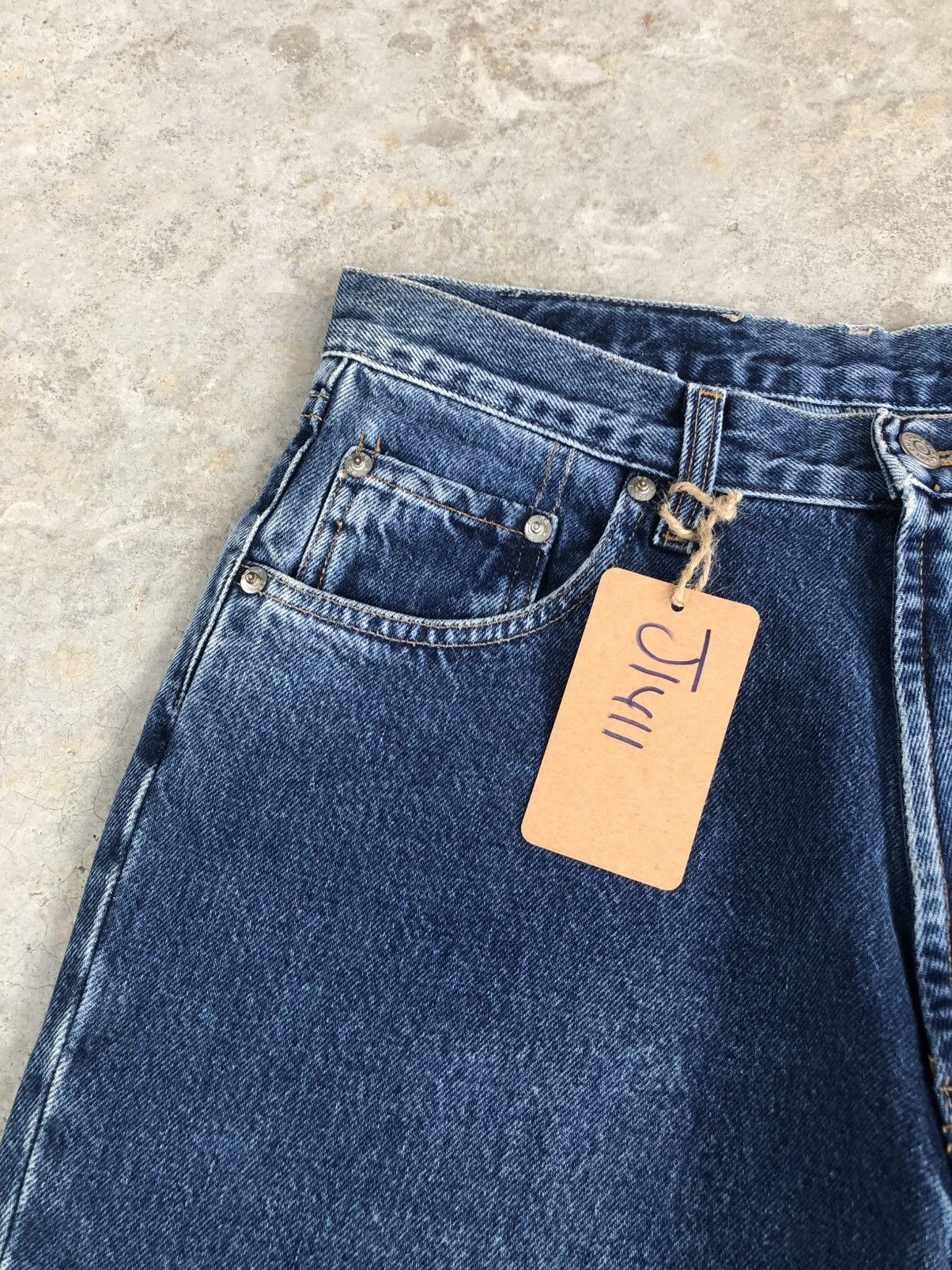 RRL Ralph Lauren Vintage RRL Ralph Lauren Baggy Jeans Distressed Size US 30 / EU 46 - 14 Thumbnail