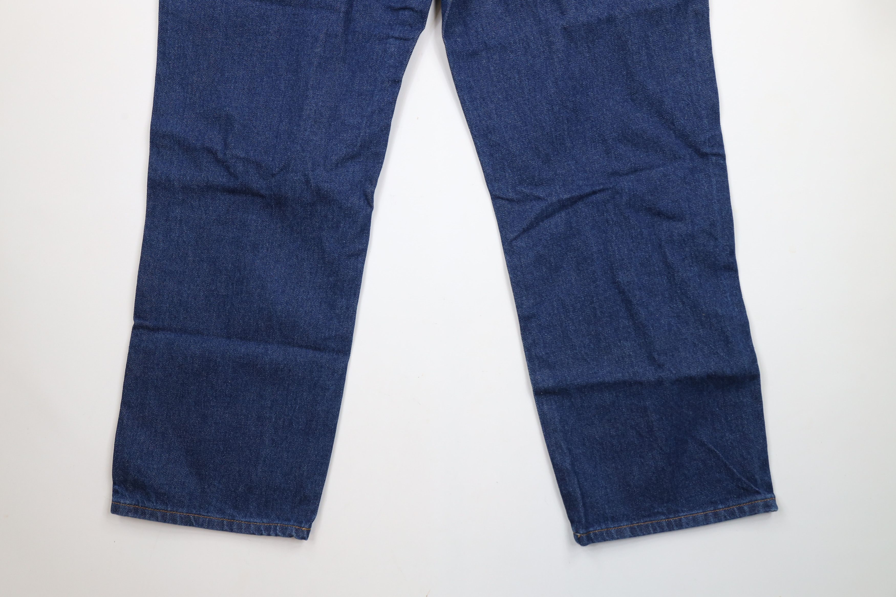 Dickies × Vintage Deadstock Vintage Y2K Dickies Wide Leg Dungaree Denim Jeans Size US 38 / EU 54 - 10 Thumbnail