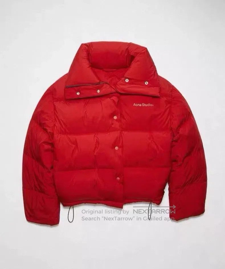 Acne Studios Acne Studios size 30 Cherry Red Duck Down Jacket Size 4XL / US 24-26 - 1 Thumbnail