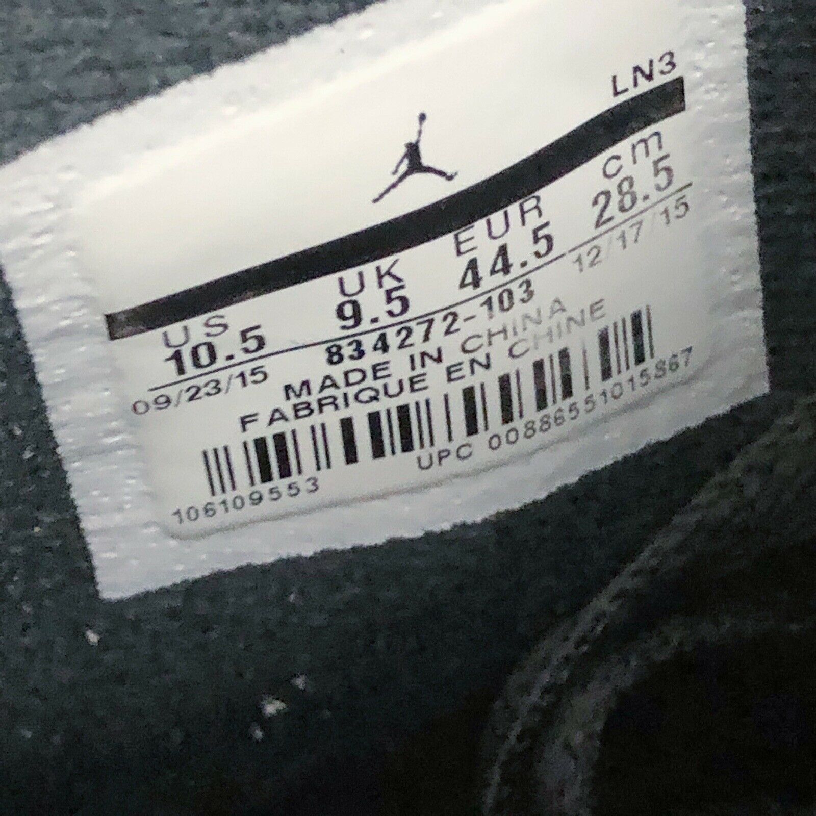 Jordan Brand 2015 Nike Air Jordan Retro II 2 WING IT 834272 103 Rare vtg Size US 10.5 / EU 43-44 - 8 Thumbnail