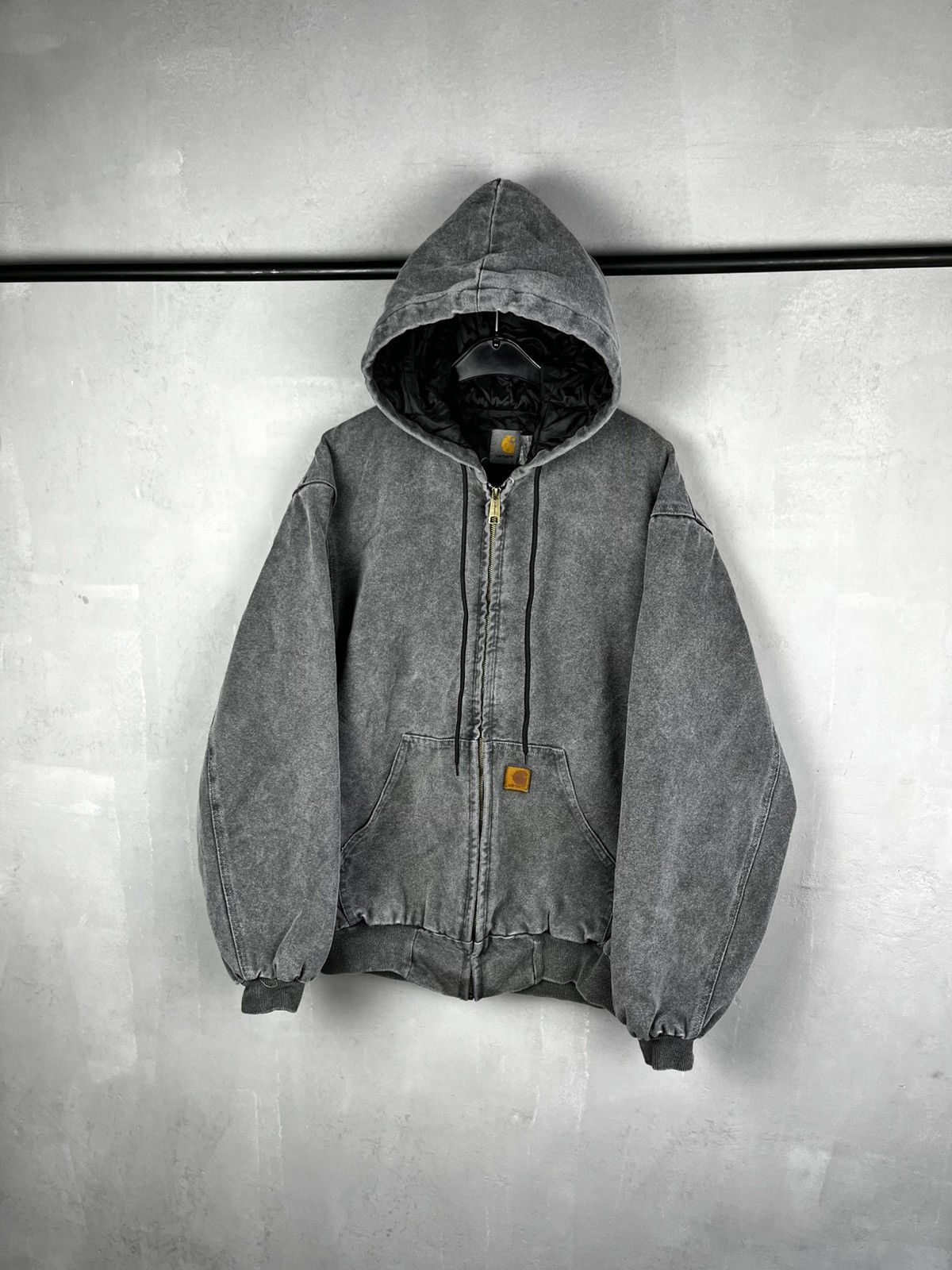 Carhartt Vintage Carhartt Hooded Jacket Size L 90s Size US L / EU 52-54 / 3 - 5 Thumbnail