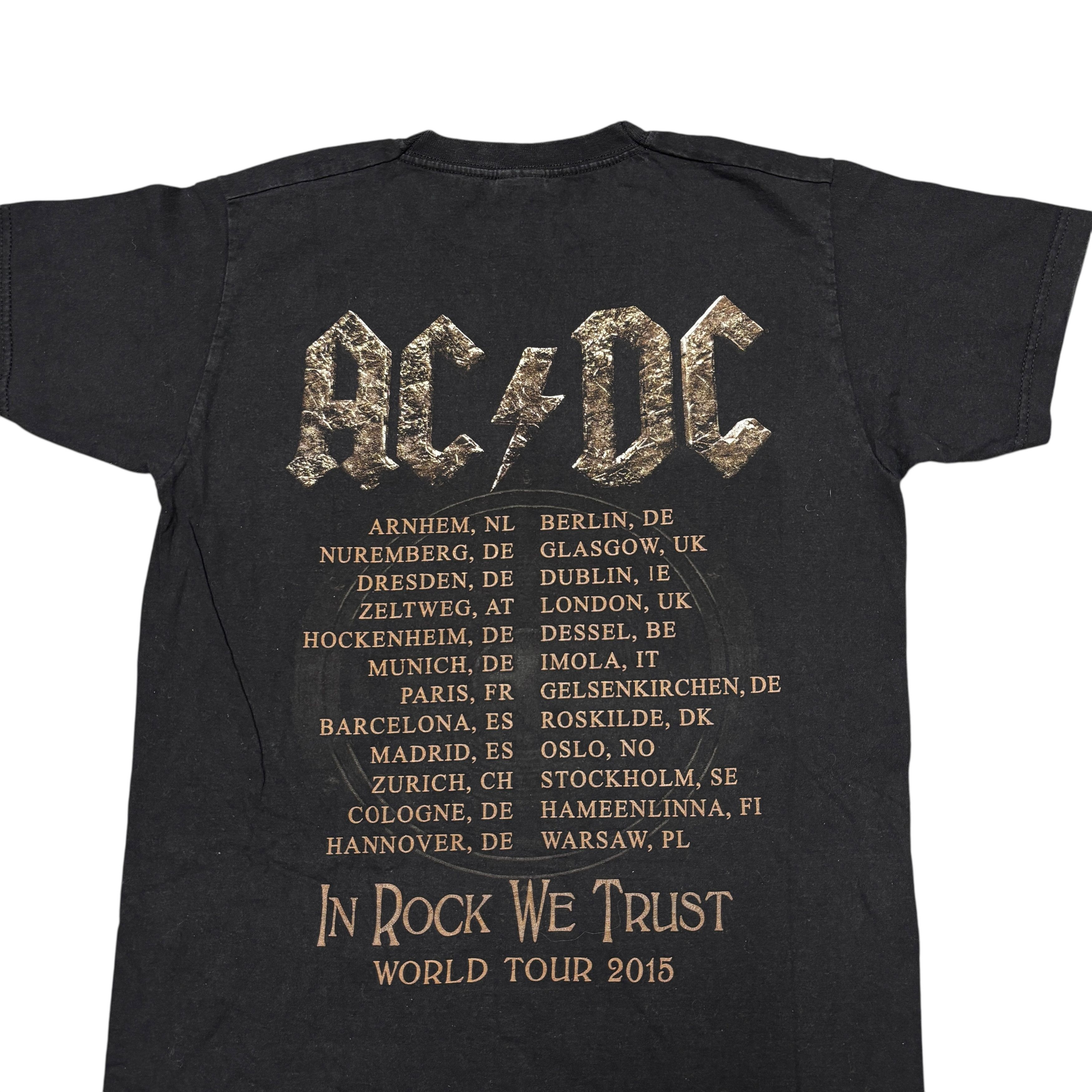 Band Tees Acdc Shirt Black Small Rock Band Tee Size US S / EU 44-46 / 1 - 7 Thumbnail