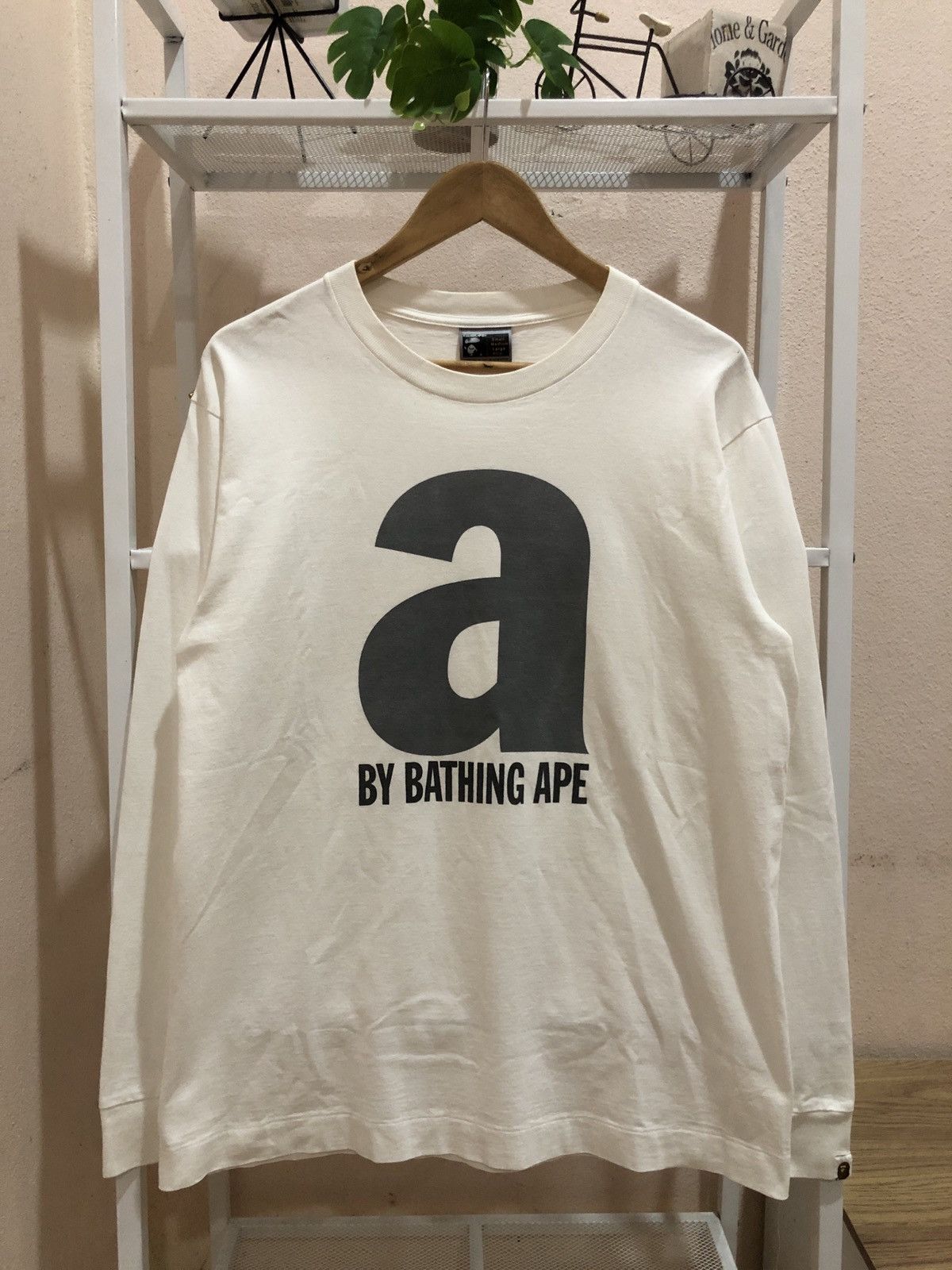 Bape OG Vintage 2005 A bathing Ape a Alphabet L/s Shirts Size US L / EU 52-54 / 3 - 1 Thumbnail