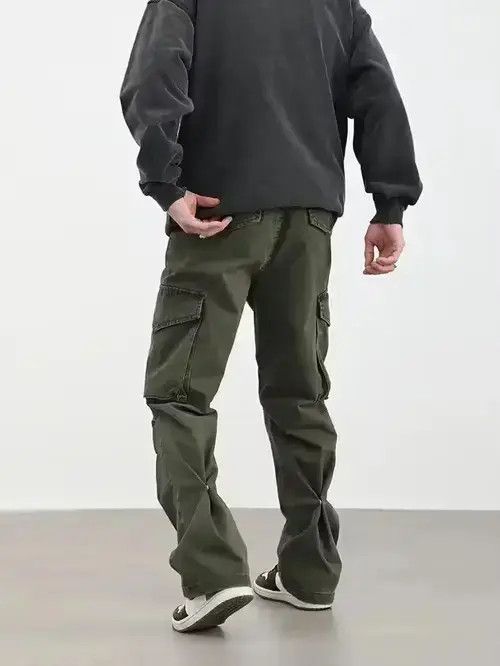 VIBE fade distressed function pleated cargo pants Size US 32 / EU 48 - 1 Thumbnail