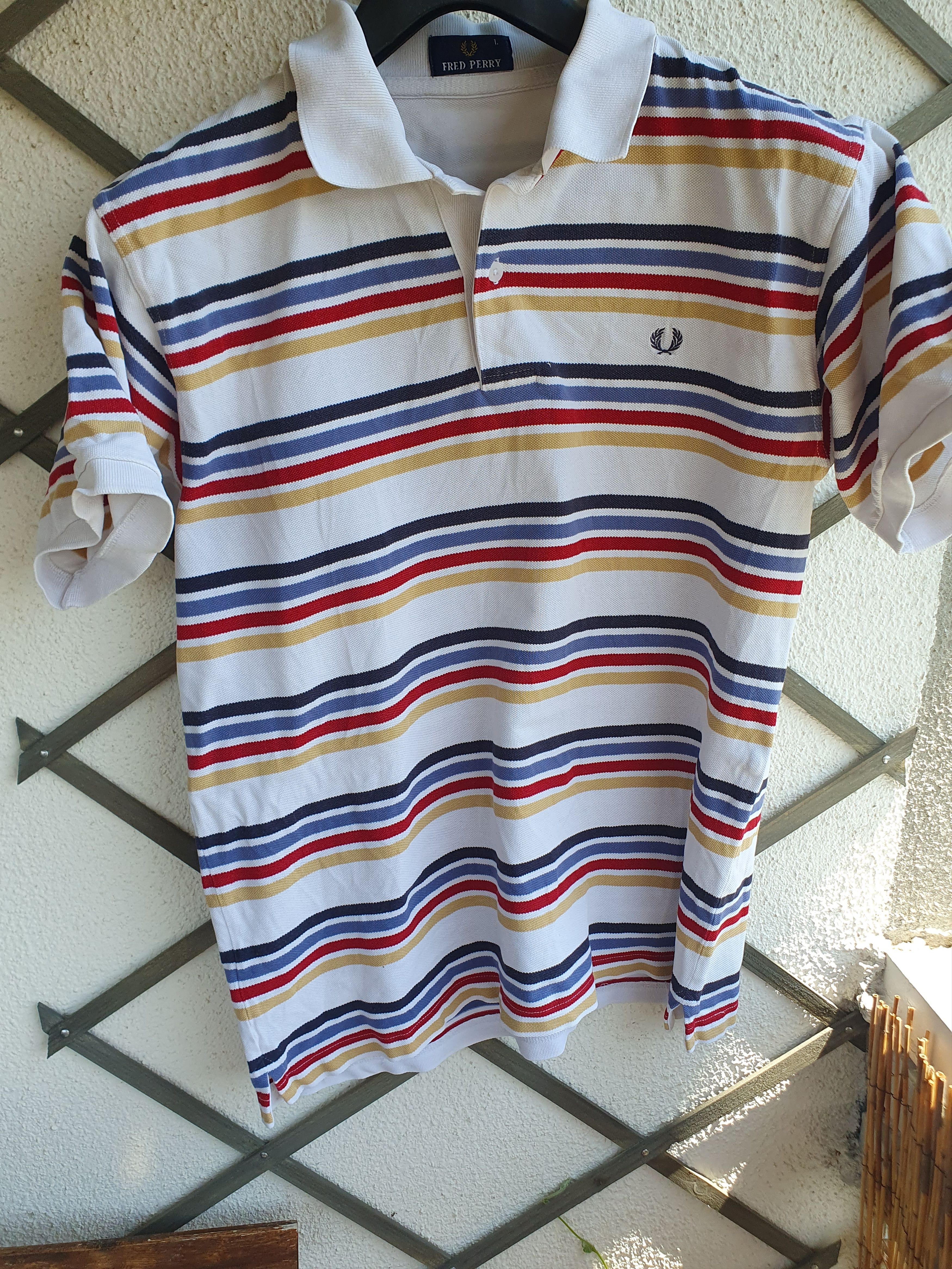 Fred Perry Fred Perry Striped Polo t-shirt sz M Size US M / EU 48-50 / 2 - 1 Thumbnail