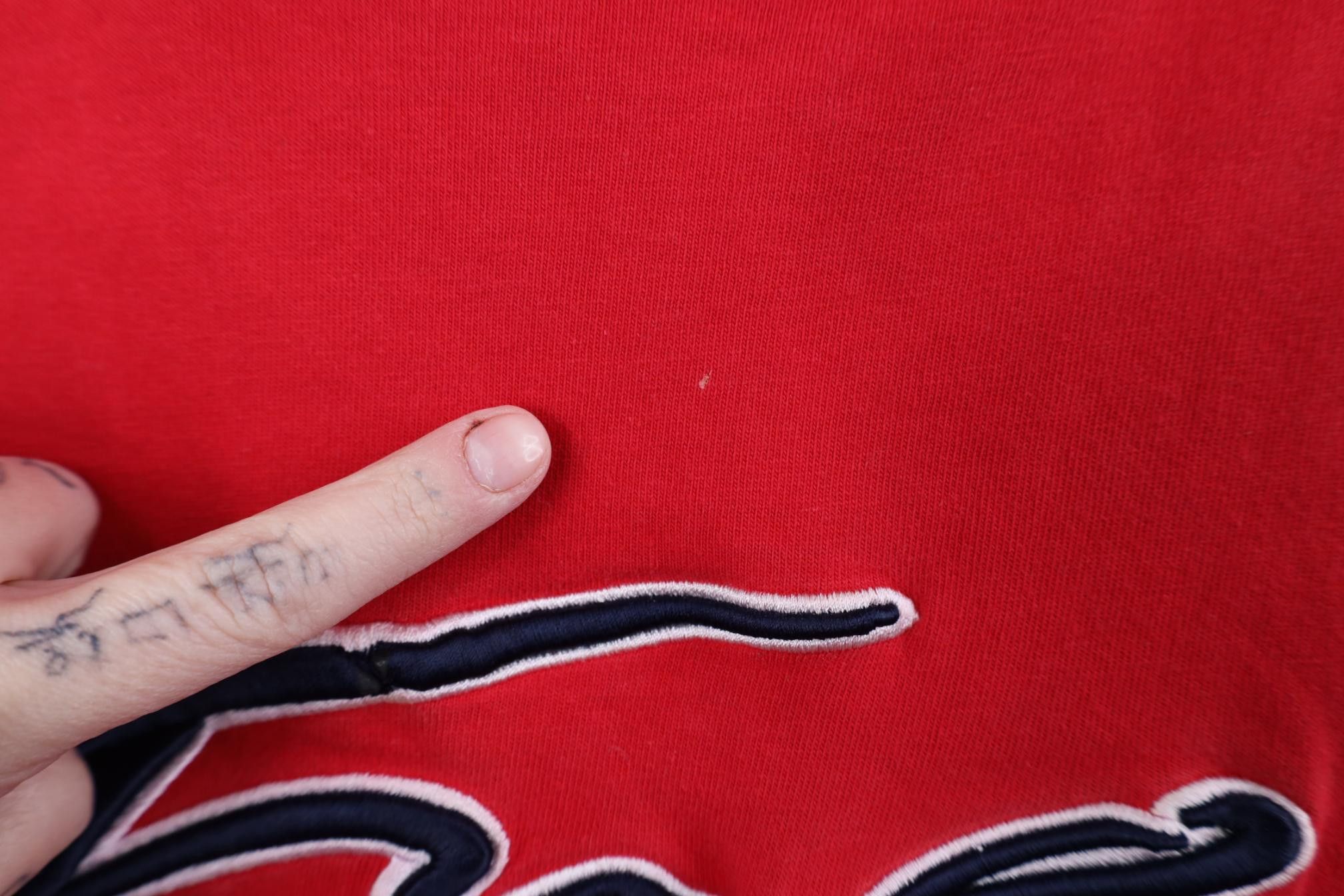 Fubu Vintage 90s Y2K FUBU Fit Long Sleeve T-Shirt Red Cotton Size US XXL / EU 58 / 5 - 6 Thumbnail