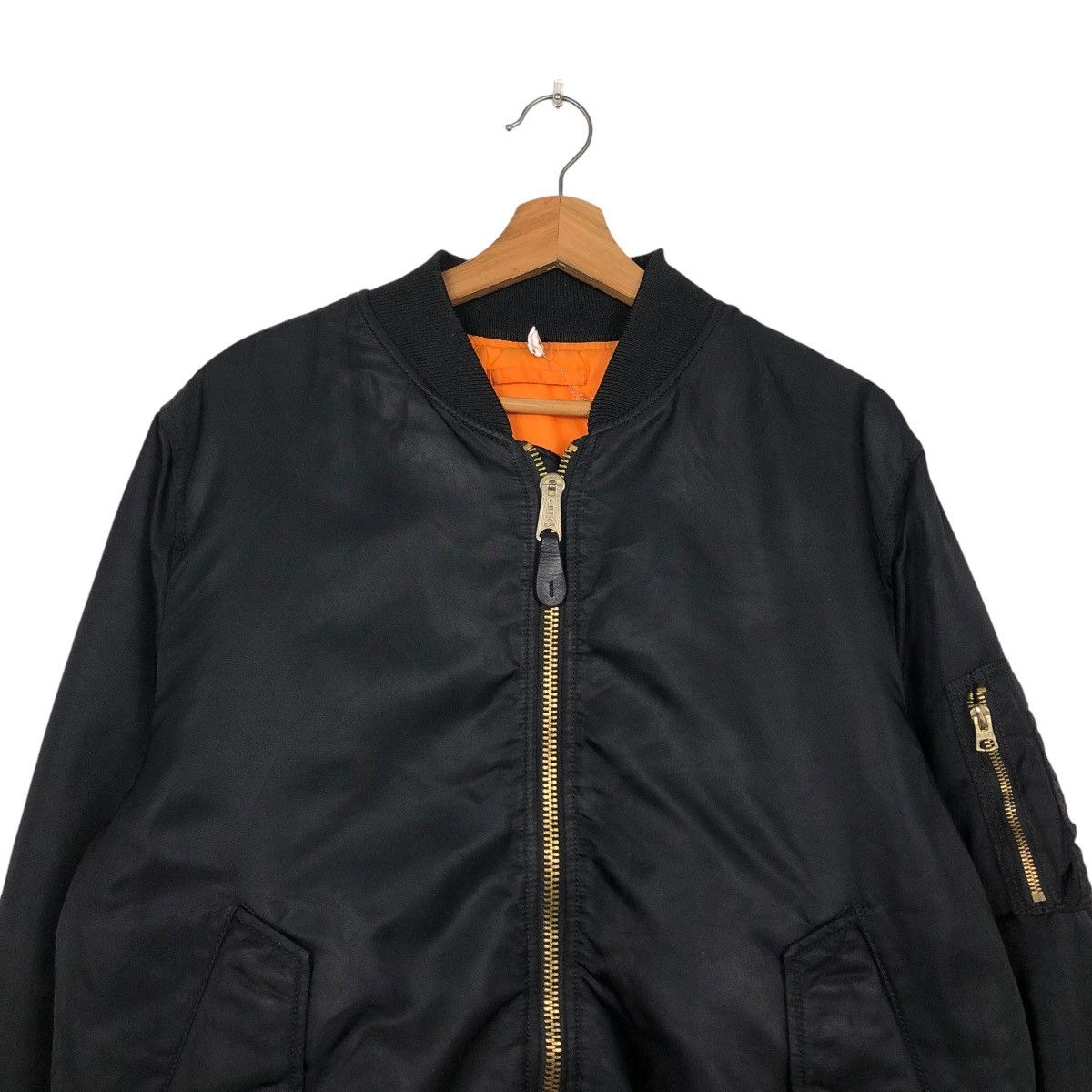 Alpha Industries 🔥VINTAGE BOMBER JACKET REVERSIBLE ALPHA INDUSTRIES USA Size US XL / EU 56 / 4 - 5 Thumbnail