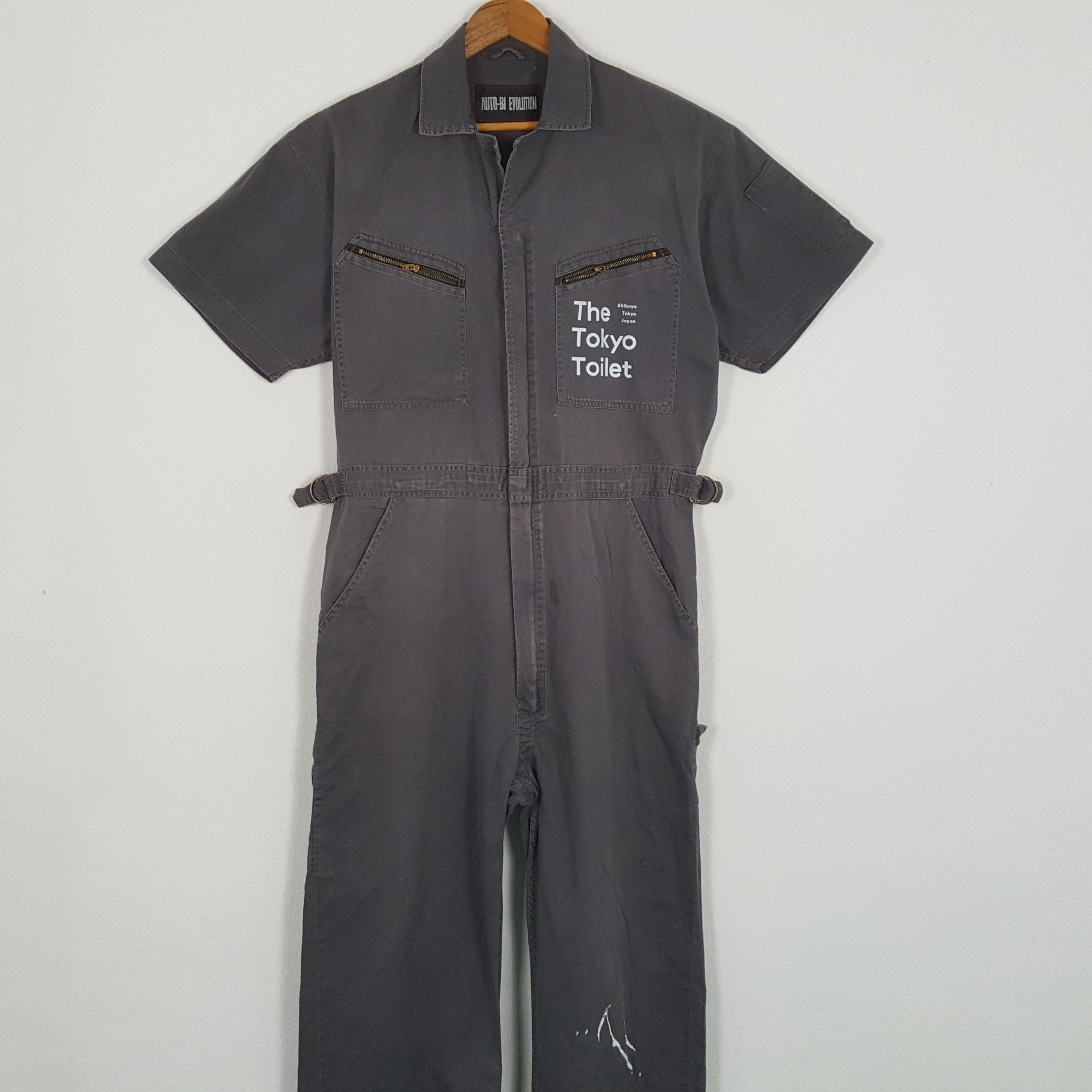 Japanese Brand × Vintage Vintage THE TOKYO TOILET Japanese Fashion Coverall Jacket Size US L / EU 52-54 / 3 - 5 Thumbnail