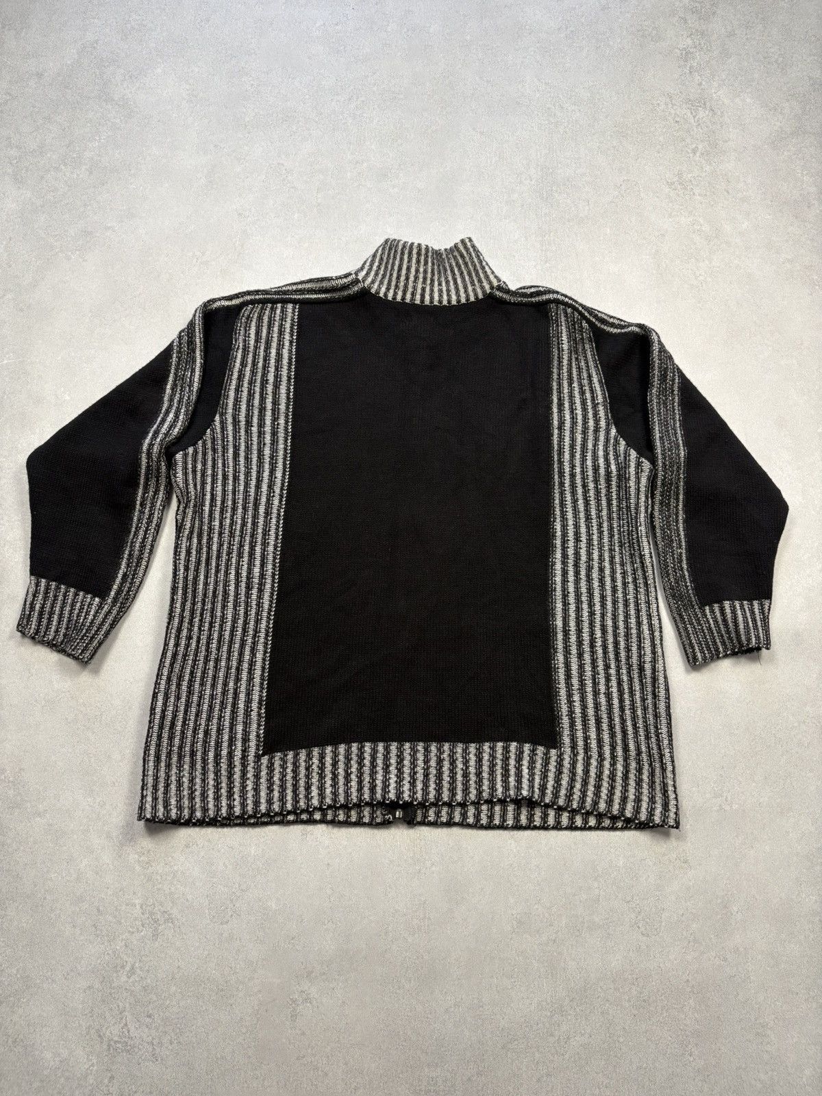Diesel Vintage Diesel Knit Zip Up Sweater Jacket Bog Logo Opium Y2K Size US XL / EU 56 / 4 - 16 Thumbnail