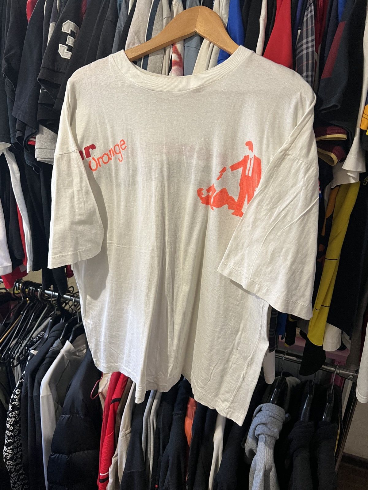 Band Tees VINTAGE SINGLE STITCH RESERVOIR DOGS MOVIE PROMO AOP T SHIRT Size US XL / EU 56 / 4 - 4 Thumbnail