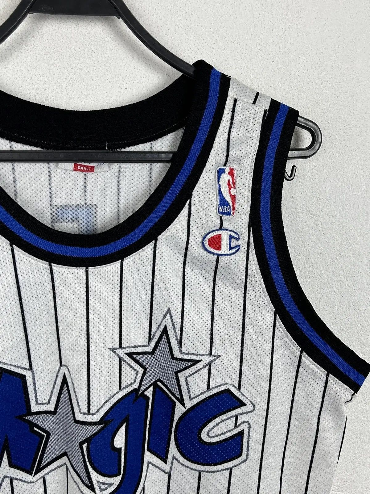 Champion 90s Vintage Orlando Magic #32 1989-98 Home O’Neal Jersey Size US S / EU 44-46 / 1 - 2 Thumbnail