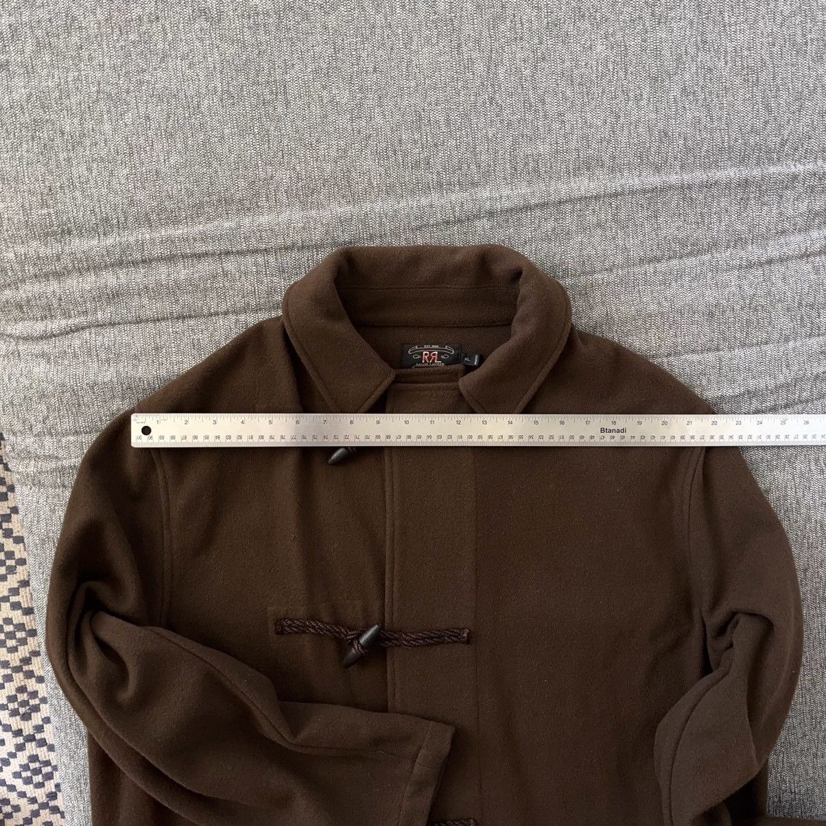 RRL Ralph Lauren RRL Double RL Wool Duffel Coat Toggle Clasp Chocolate Brown Size US XL / EU 56 / 4 - 11 Thumbnail