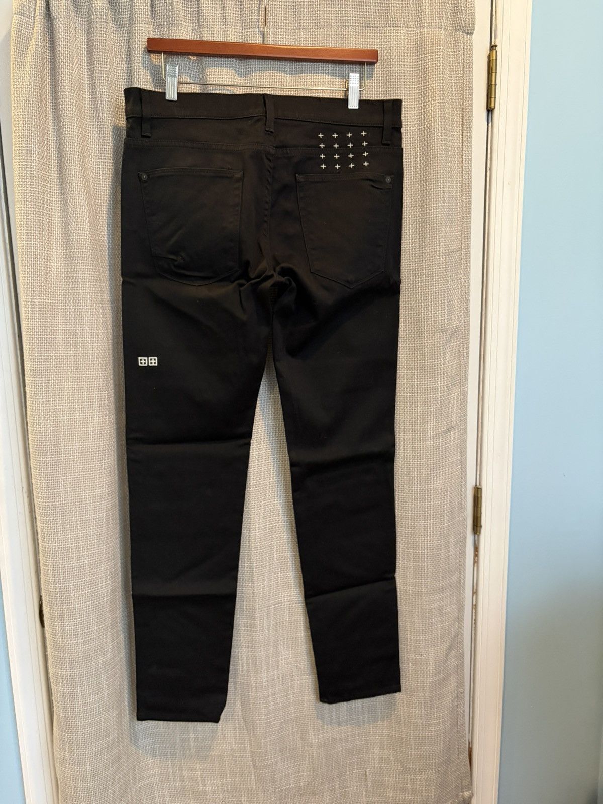 Ksubi Ksubi Van Winkle Rapture All Black Skinny Jeans Size US 33 - 2 Thumbnail