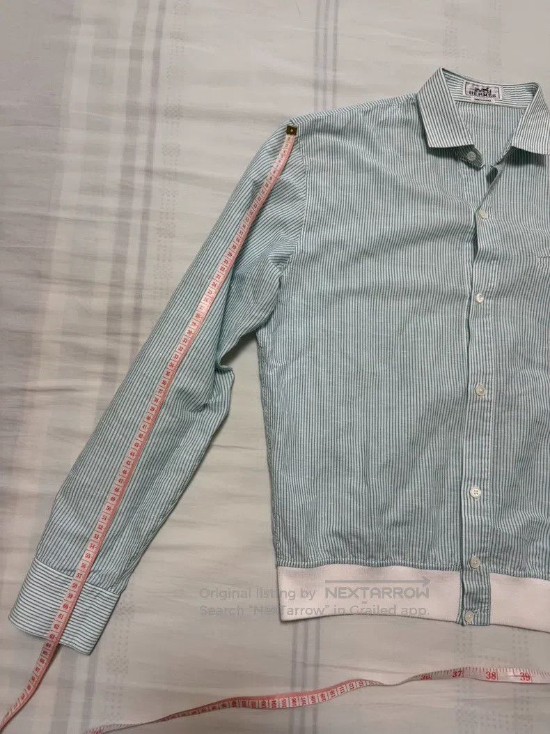 Hermes Hermes size 39 Linen jacket. Drooped shoulder sleeves. Size US M / EU 48-50 / 2 - 6 Thumbnail