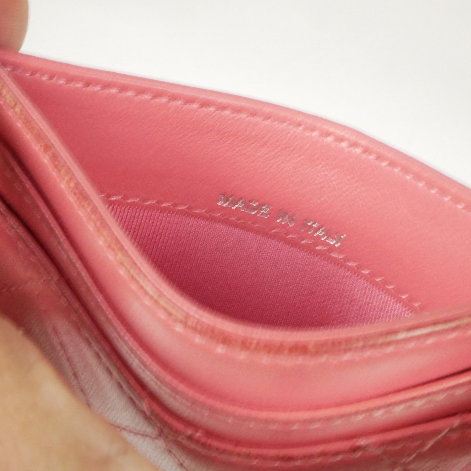 Chanel Chanel Matrasse Pink Cards Holder Size ONE SIZE - 9 Thumbnail