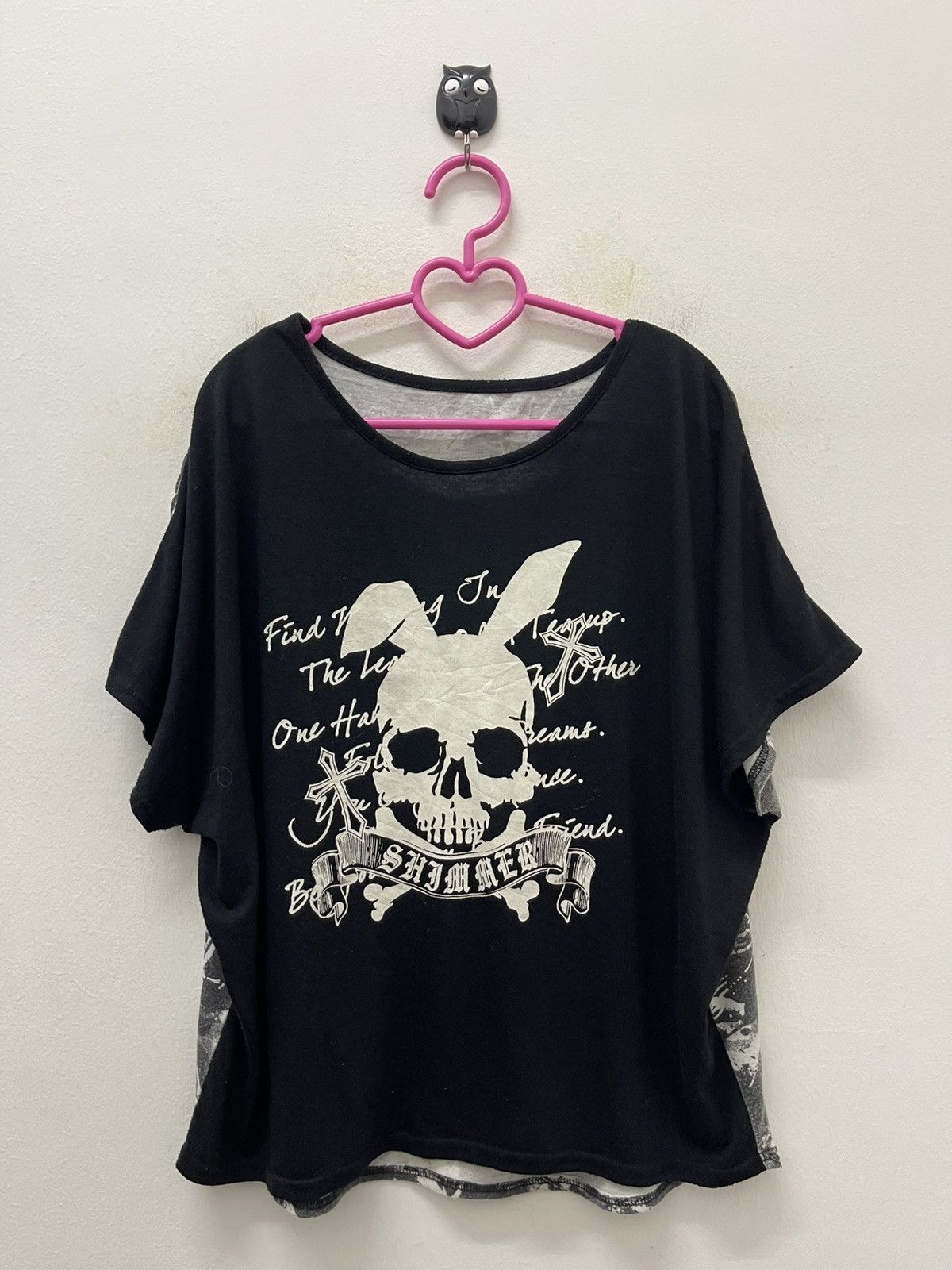 If Six Was Nine Rare Vintage 2000’s REAL WASH Skull Punk Lgb Style Size US L / EU 52-54 / 3 - 1 Thumbnail