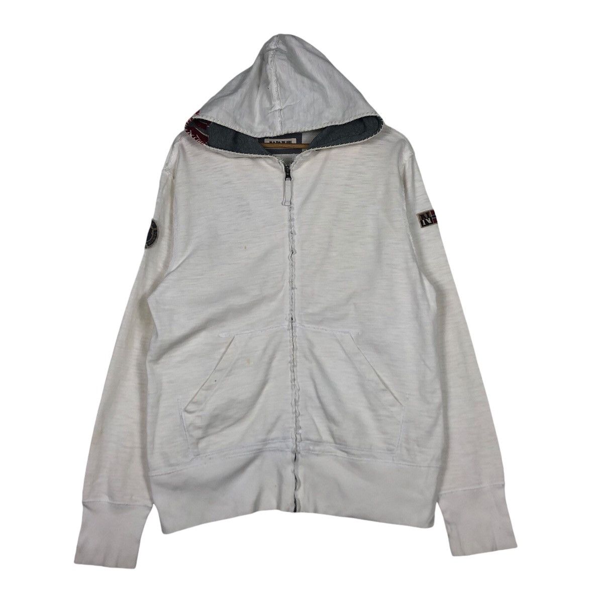 Japanese Brand × Napapijri Napapijri Sweater Jacket Streetwear Medium #A1 Size US M / EU 48-50 / 2 - 1 Thumbnail