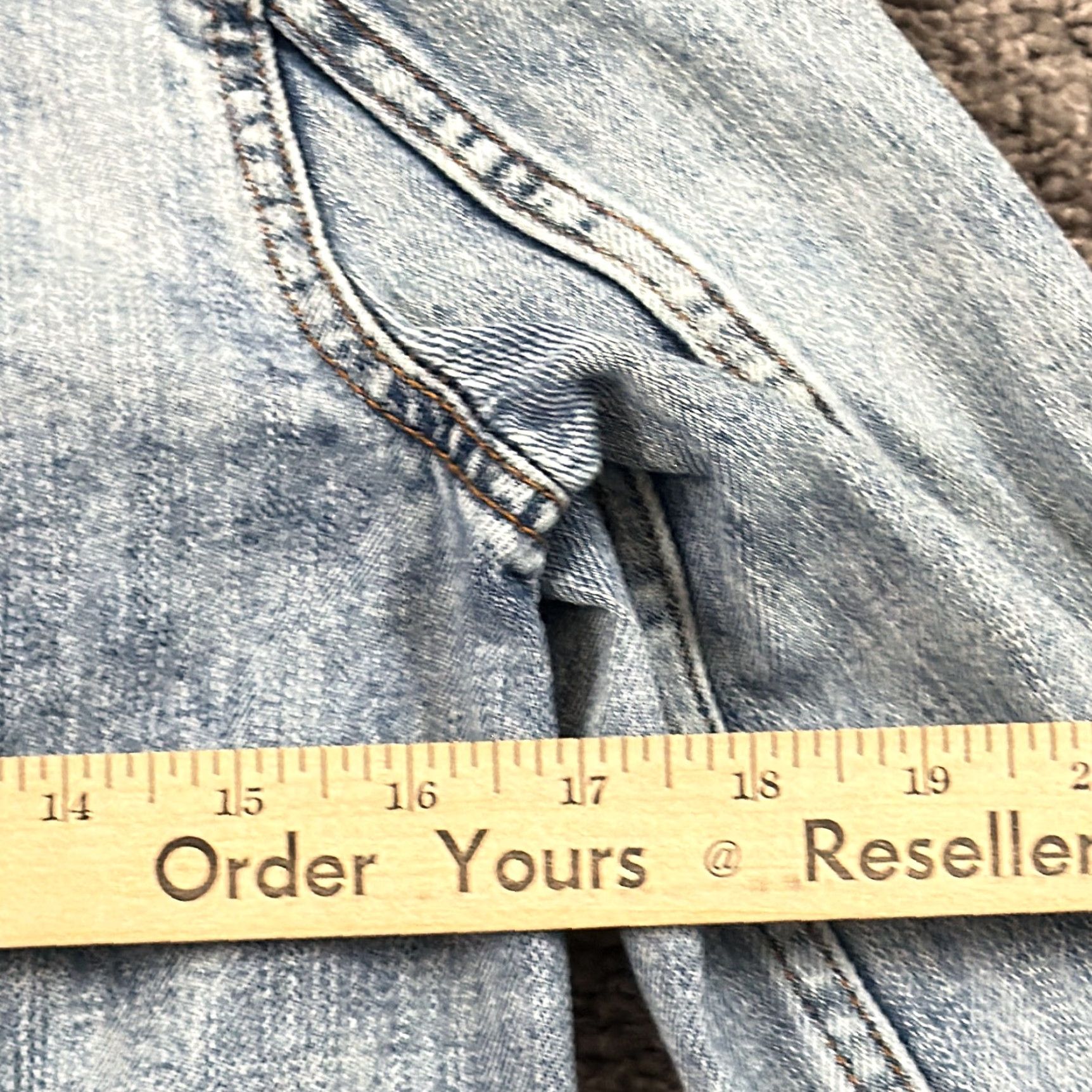 Gap VINTAGE Gap Jacket Womens S Blue Denim Light Wash Trucker 100% Cotton Casual Size S / US 4 / IT 40 - 6 Thumbnail