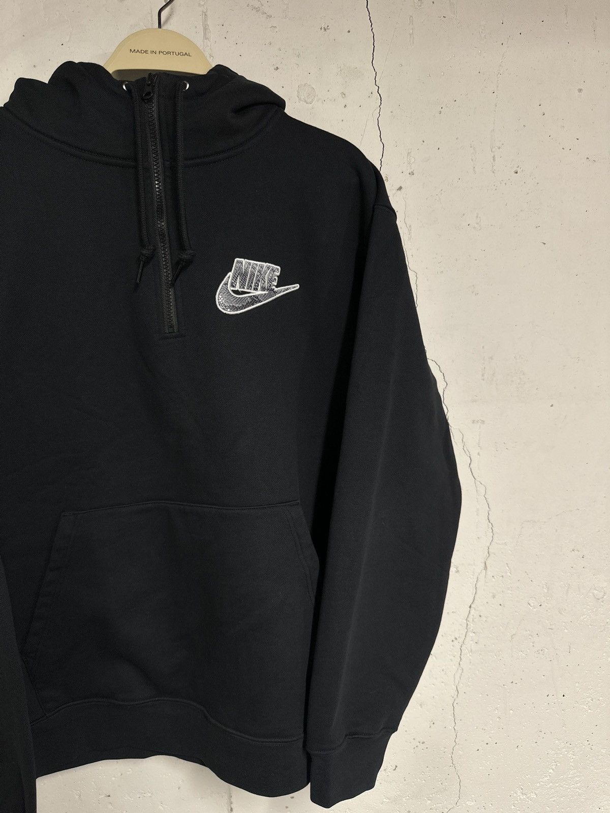 Supreme Supreme Nike Half Zip Hoodie Sweatshirt Black Large | Grailed