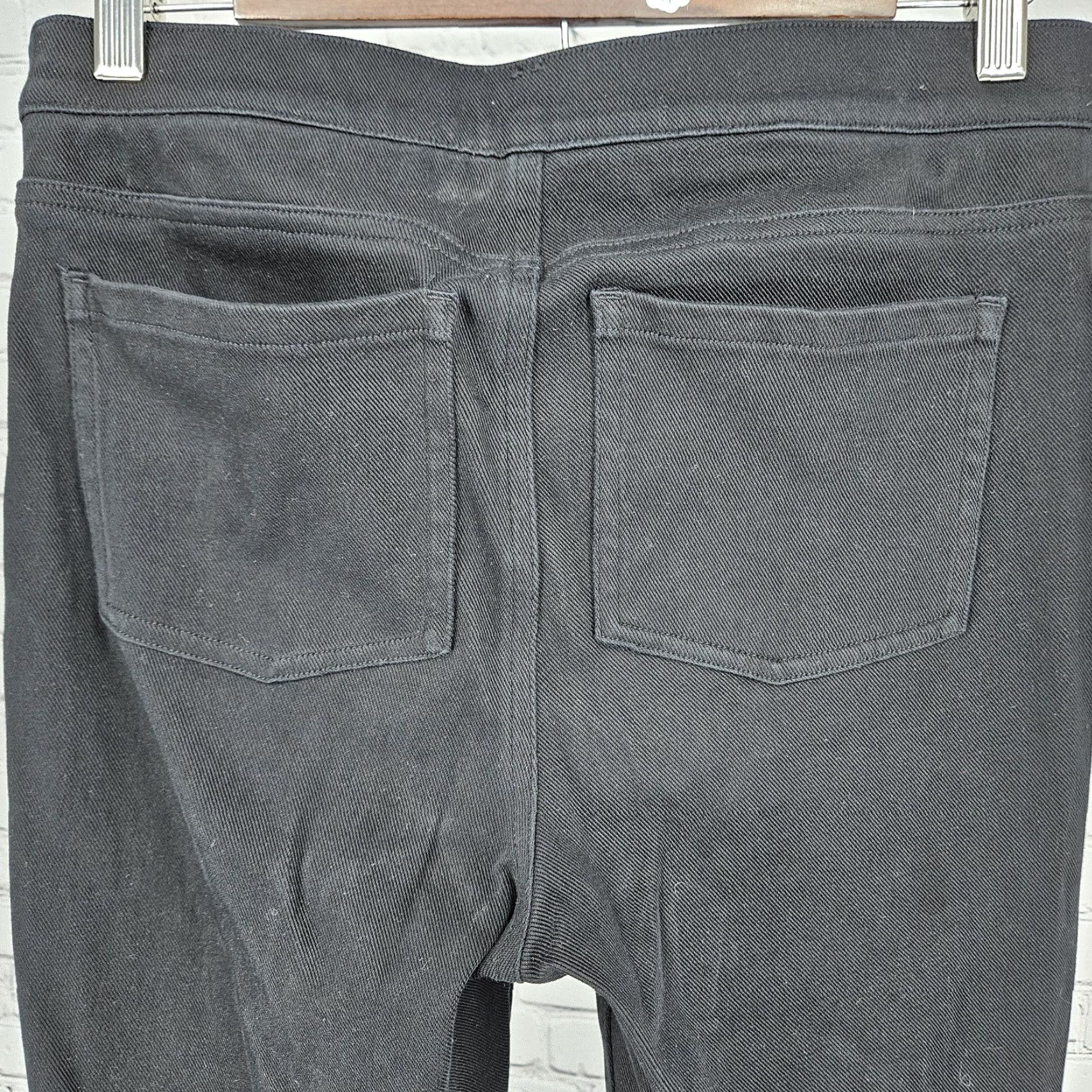 Spanx Spanx Black High Rise Slimming Stretch Cropped Jegging Leggings L Women Size 36" / US 14 / IT 50 - 7 Thumbnail