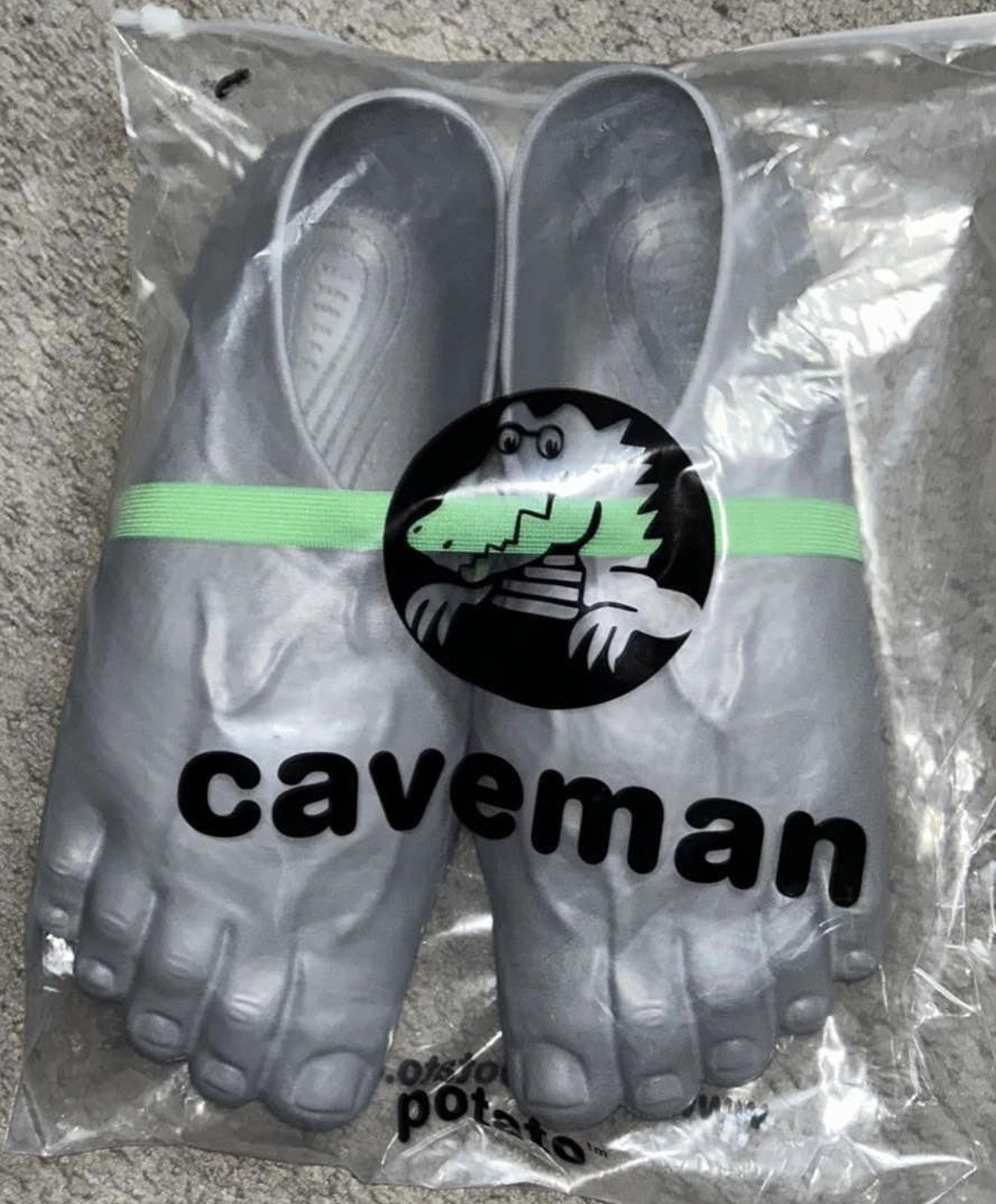 Crocs Imran Potato Caveman Slippers U.S Size Small (6-8) Brand NEW! 