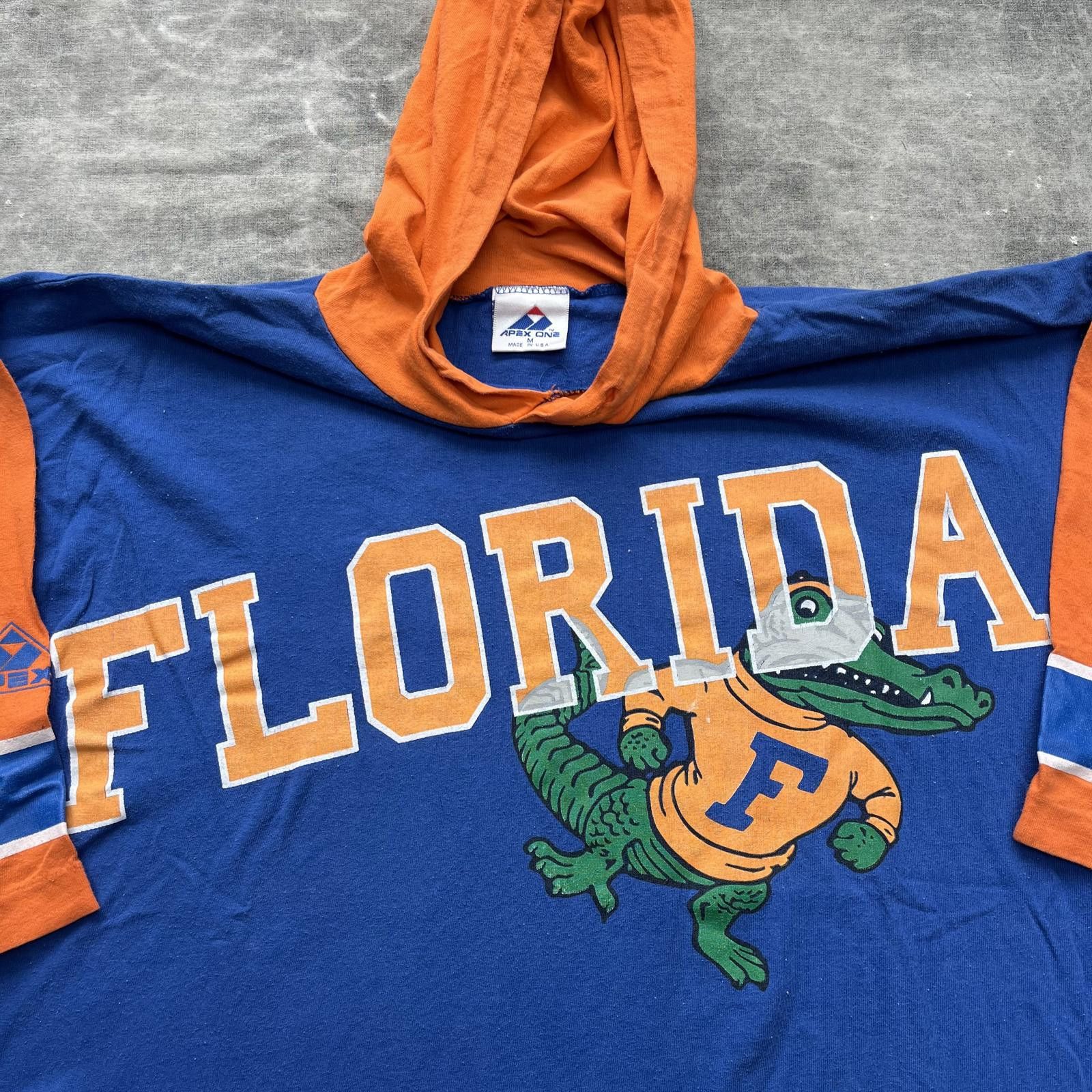 NCAA × Vintage Vintage Baggy Apex University of Florida Gators Hoodie Shirt Size US M / EU 48-50 / 2 - 2 Thumbnail