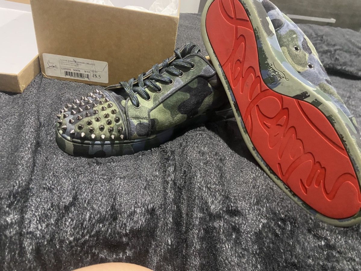 Christian Louboutin Louis junior spikes orlato Size US 12.5 / EU 45-46 - 2 Thumbnail