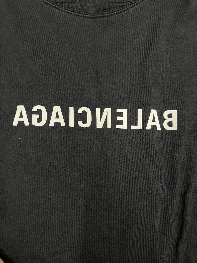 Balenciaga Balenciaga Reversed printed monogram short sleeves 2504-Nex Size US XL / EU 56 / 4 - 3 Thumbnail
