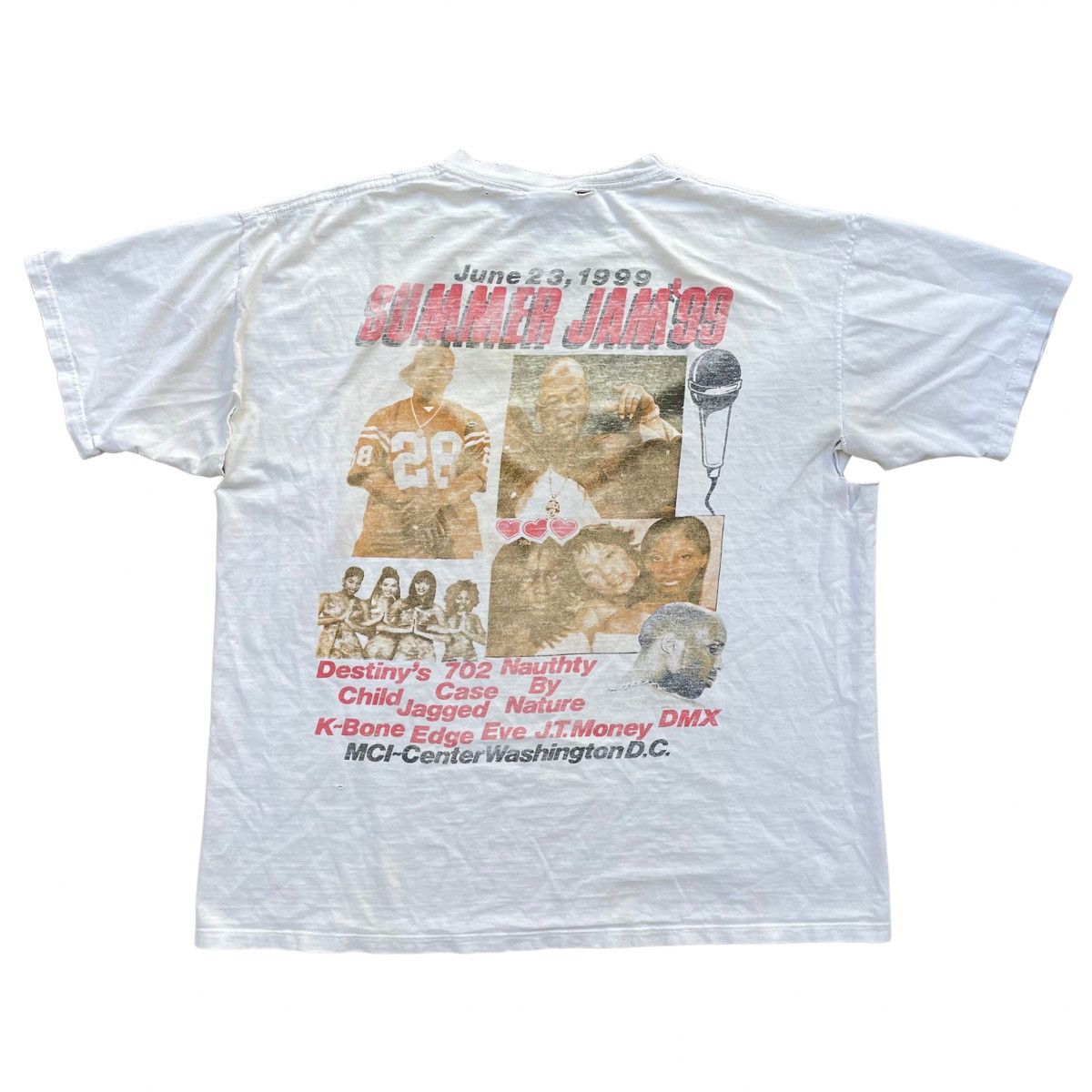Rap Tees Vintage Summer Jam 1999 Rap Tee Shirt Size Large RARE DMX Size US L / EU 52-54 / 3 - 1 Thumbnail
