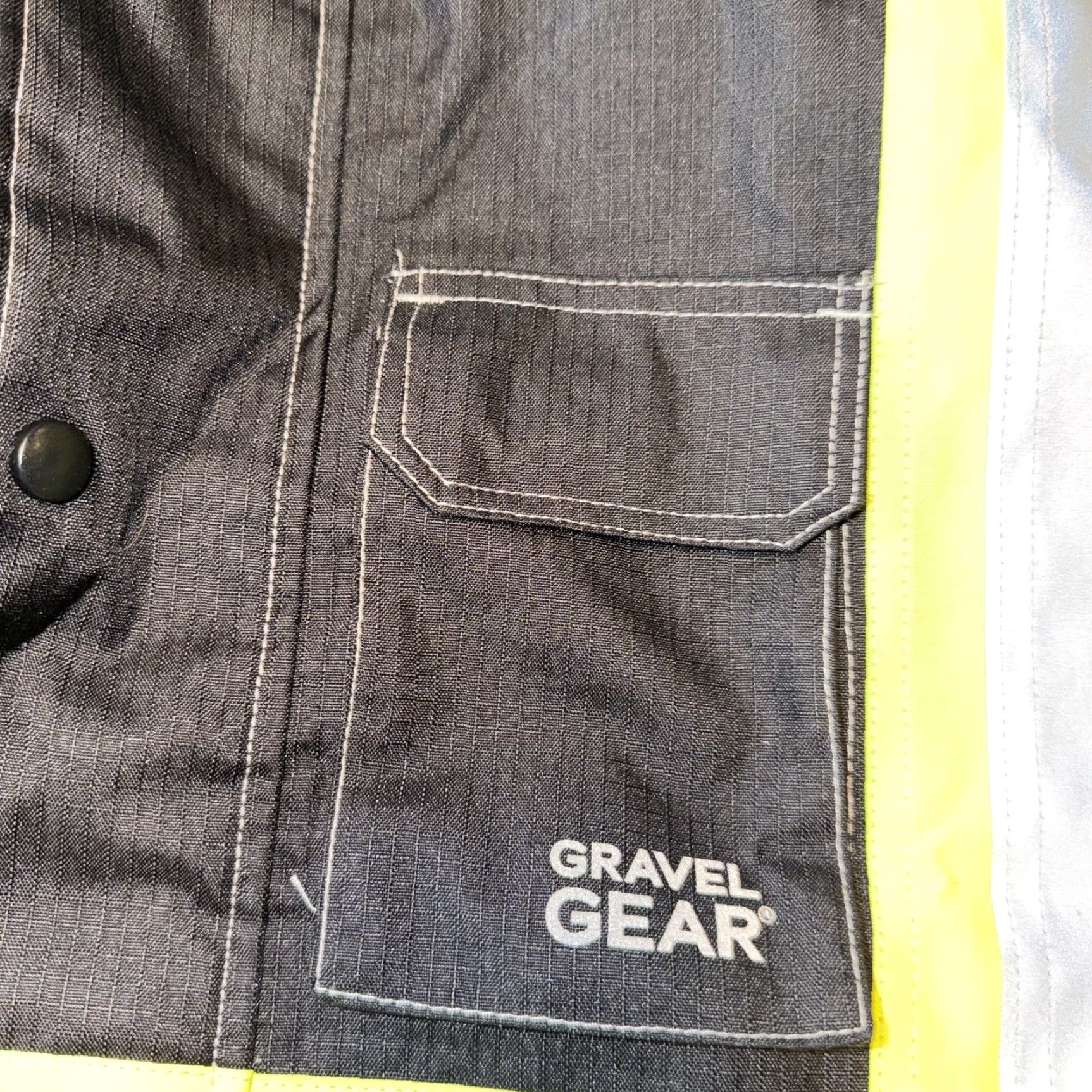 Vintage VINTAGE Gravel Gear Mens XL High-Visibility Bomber Jacket Reflective 3M Outer Only Size US XL / EU 56 / 4 - 3 Thumbnail