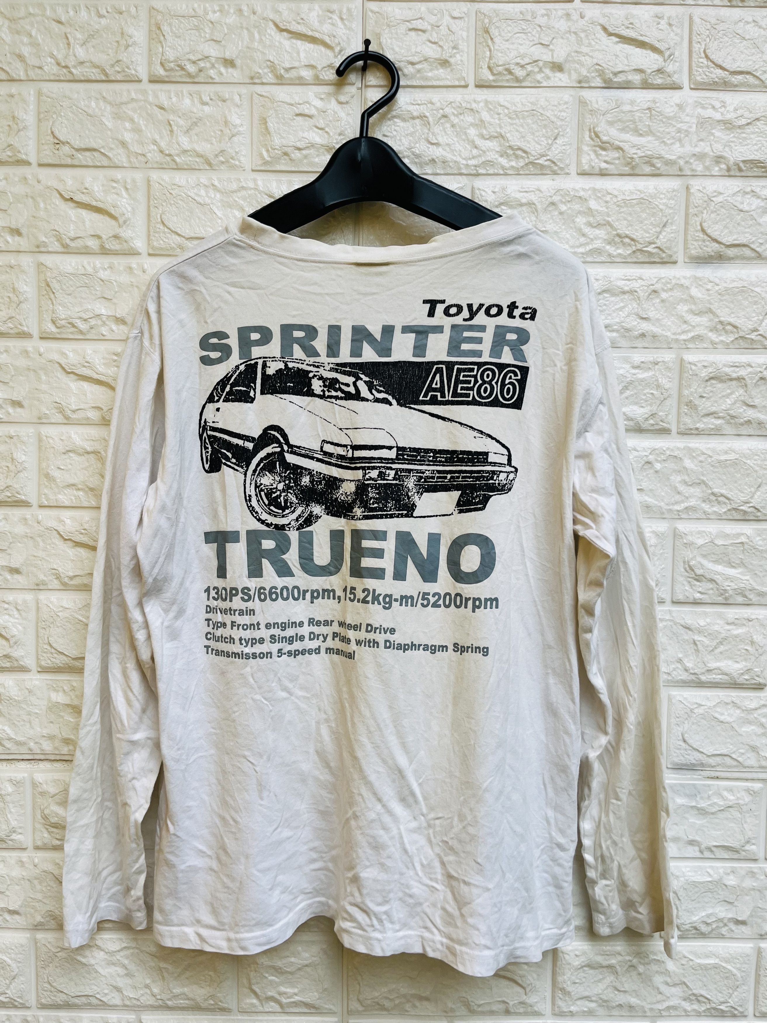 Japanese Brand × Vintage Vintage Toyota AE86 Car Limited Edition Designed Style Size US M / EU 48-50 / 2 - 1 Thumbnail